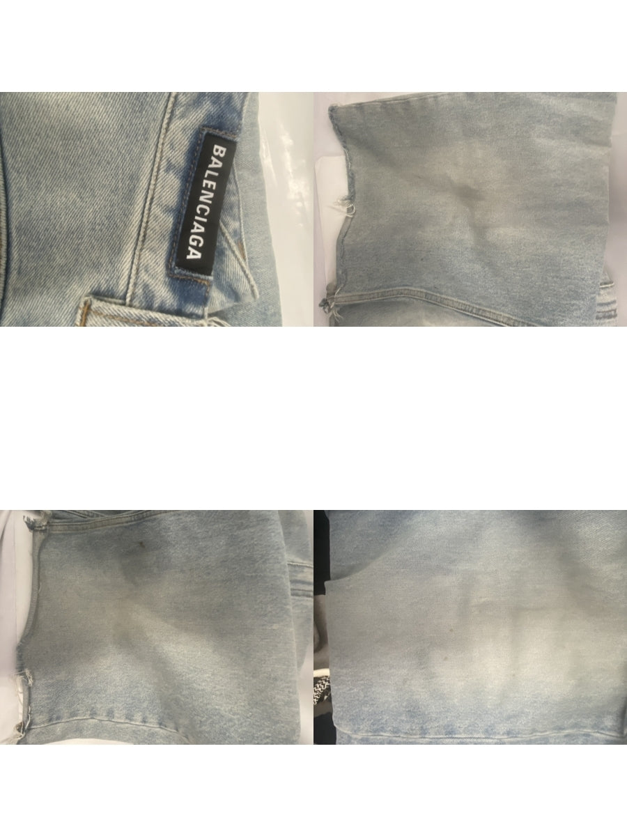 22AW PULL-UP TROUSERS ﾜｲﾄﾞﾃﾞﾆﾑﾊﾟﾝﾂ (S)