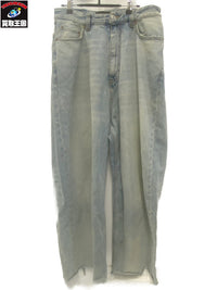 22AW PULL-UP TROUSERS ﾜｲﾄﾞﾃﾞﾆﾑﾊﾟﾝﾂ (S)