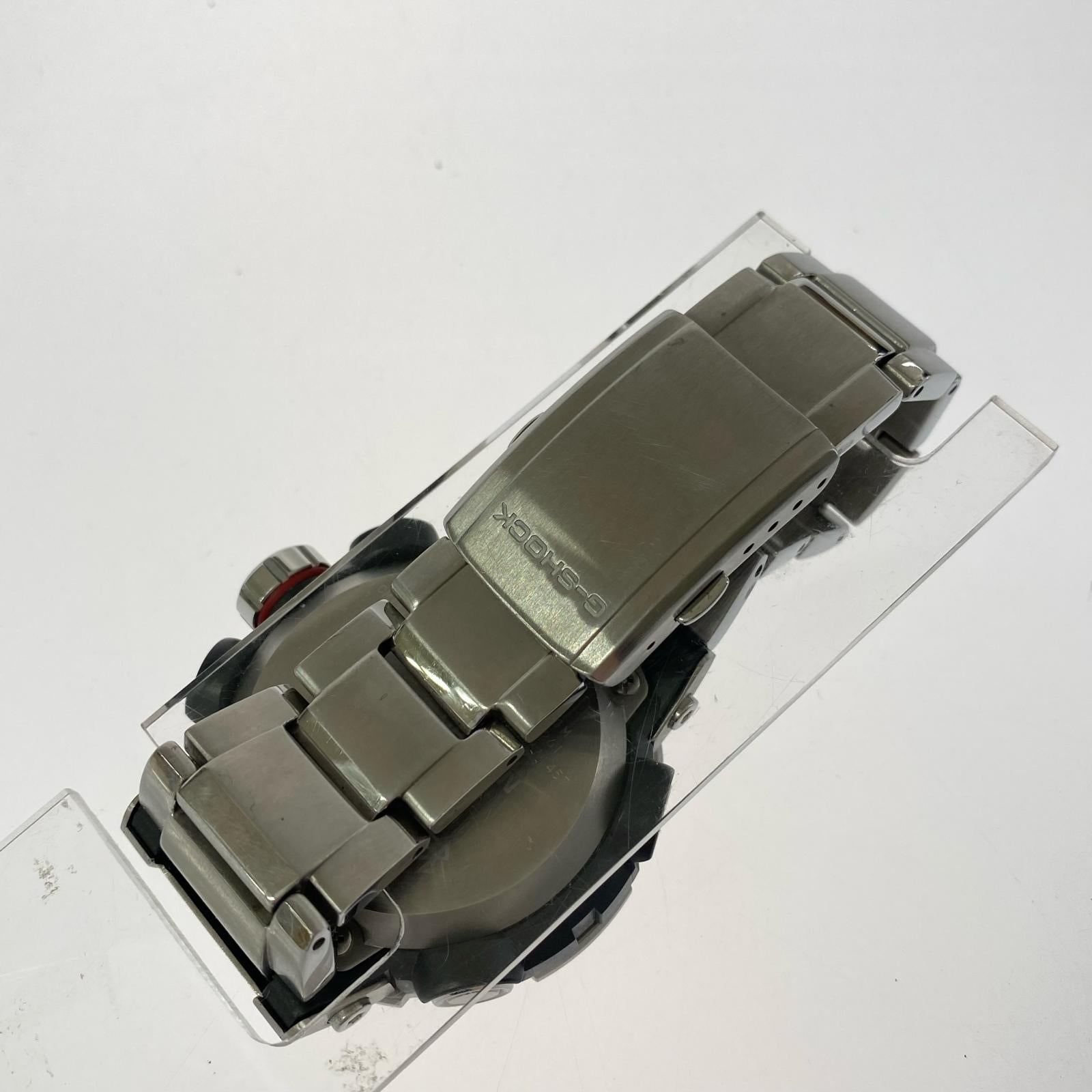 腕時計 GST-B200 メタル ワイドフェイス シルバー