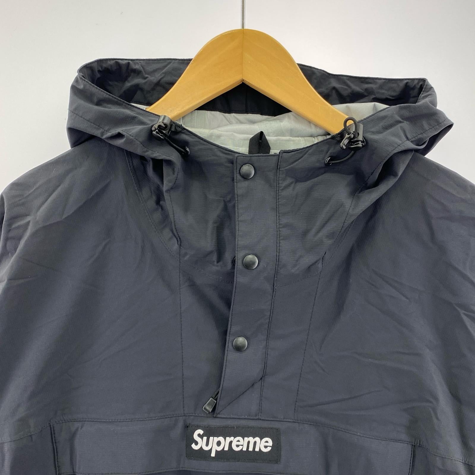 マウンテンパーカー 17ss TAPED SEAM ANORAK 黒 L L ブラック