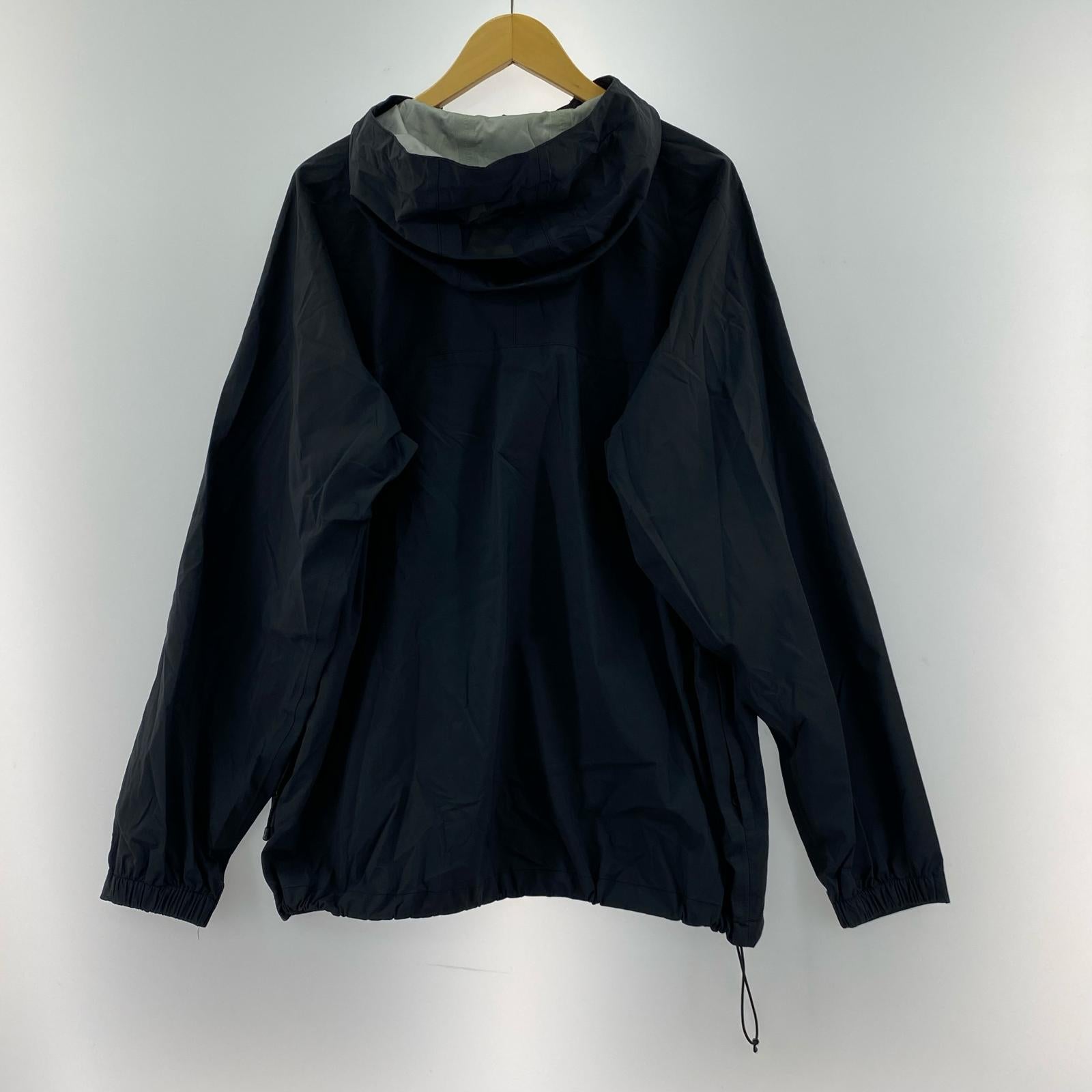 マウンテンパーカー 17ss TAPED SEAM ANORAK 黒 L L ブラック
