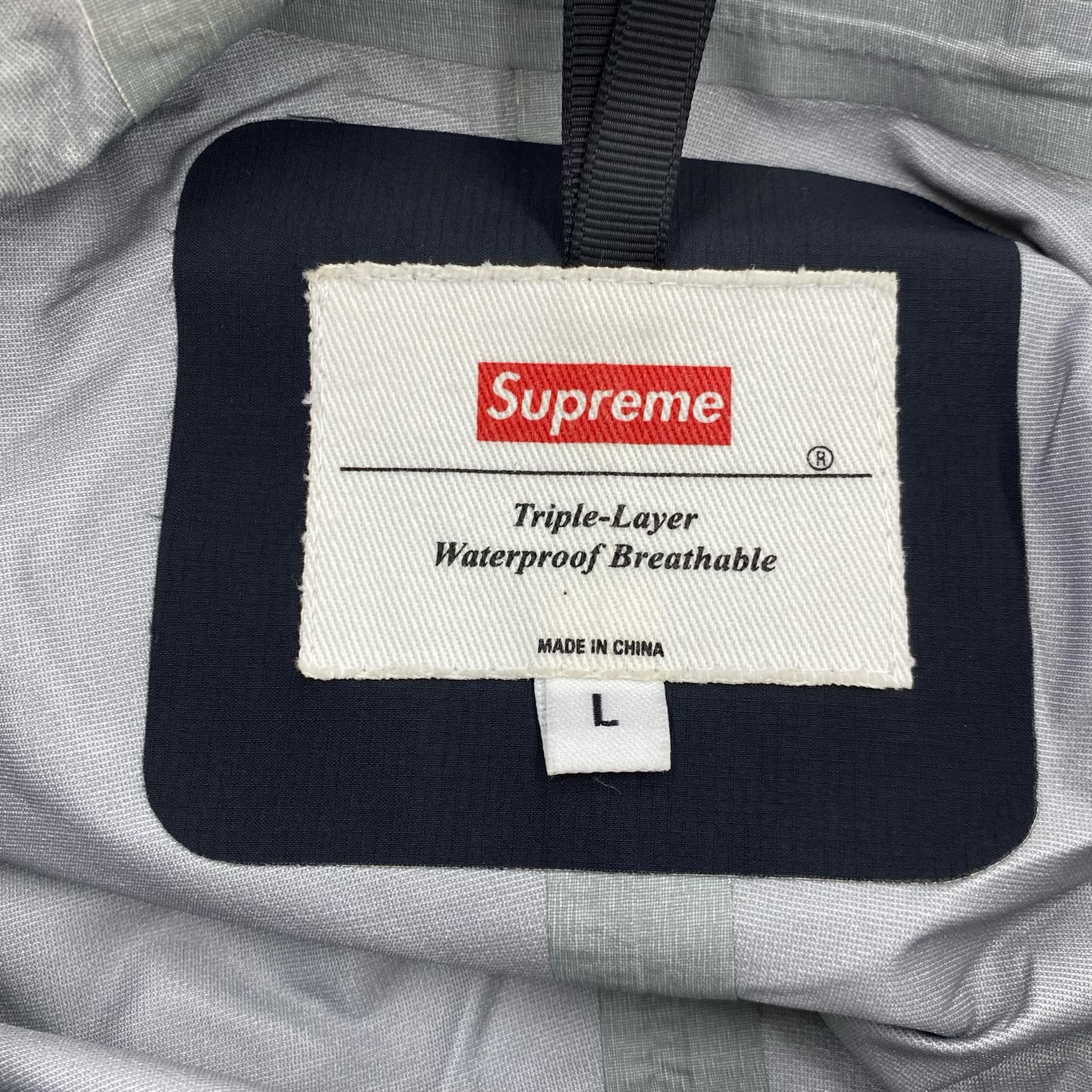 マウンテンパーカー 17ss TAPED SEAM ANORAK 黒 L L ブラック