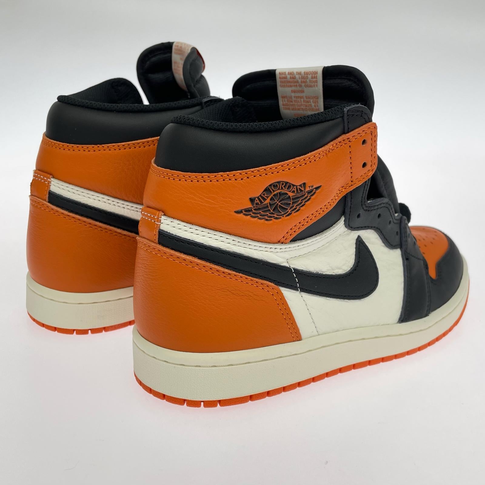 スニーカー NIKE AJ 1 RETRO HIGH OG Shattered Backboard 26.5 オレンジ 26.5cm (US8 1/2 UK8 EU43)