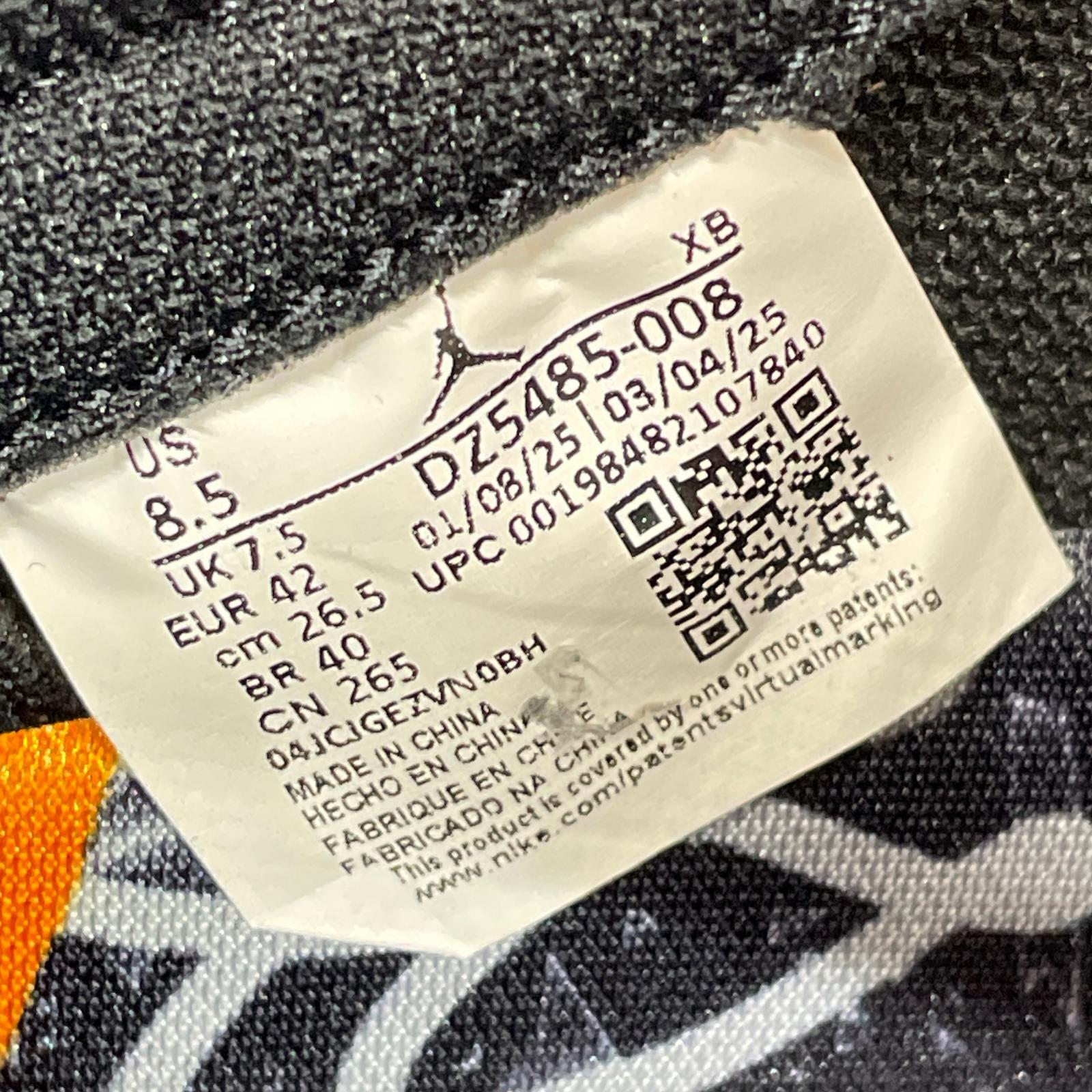 スニーカー NIKE AJ 1 RETRO HIGH OG Shattered Backboard 26.5 オレンジ 26.5cm (US8 1/2 UK8 EU43)