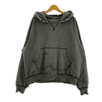 パーカー concause W-V AFTER HOODIE 加工後付けパーカー 5 グレー 5 グレー