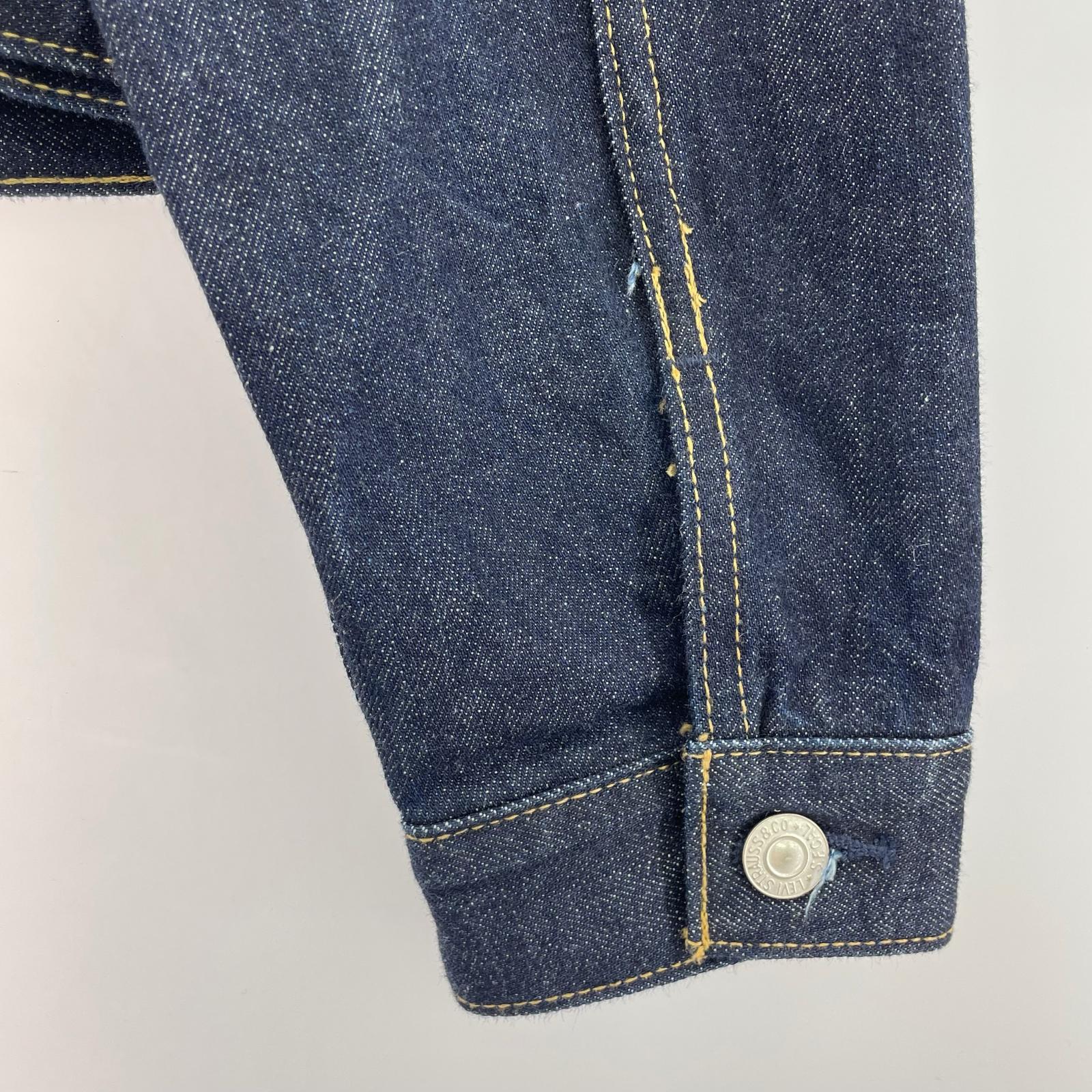 デニムジャケット BLUE TAB TYPEII トラッカージャケット (S) S ネイビー