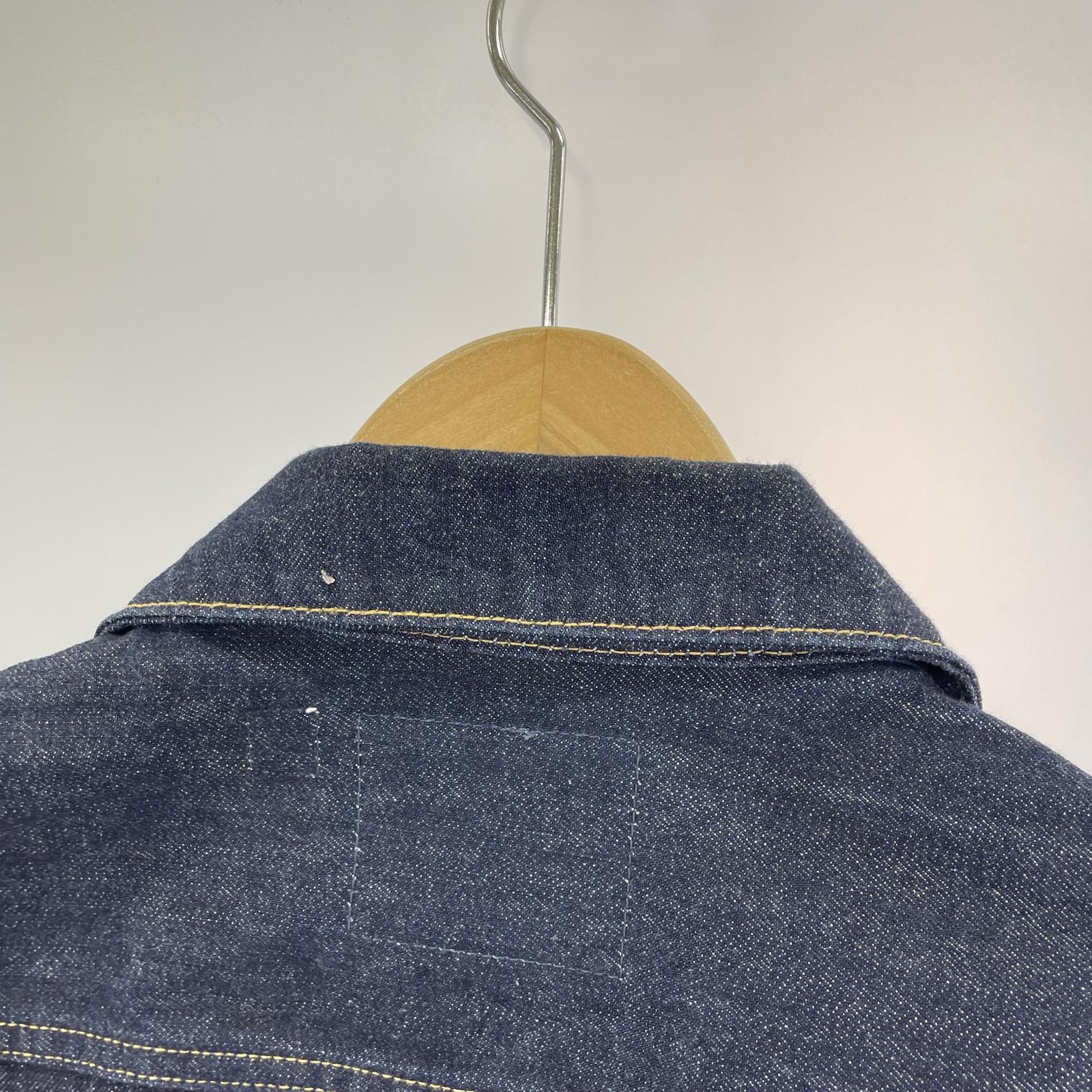 デニムジャケット BLUE TAB TYPEII トラッカージャケット (S) S ネイビー