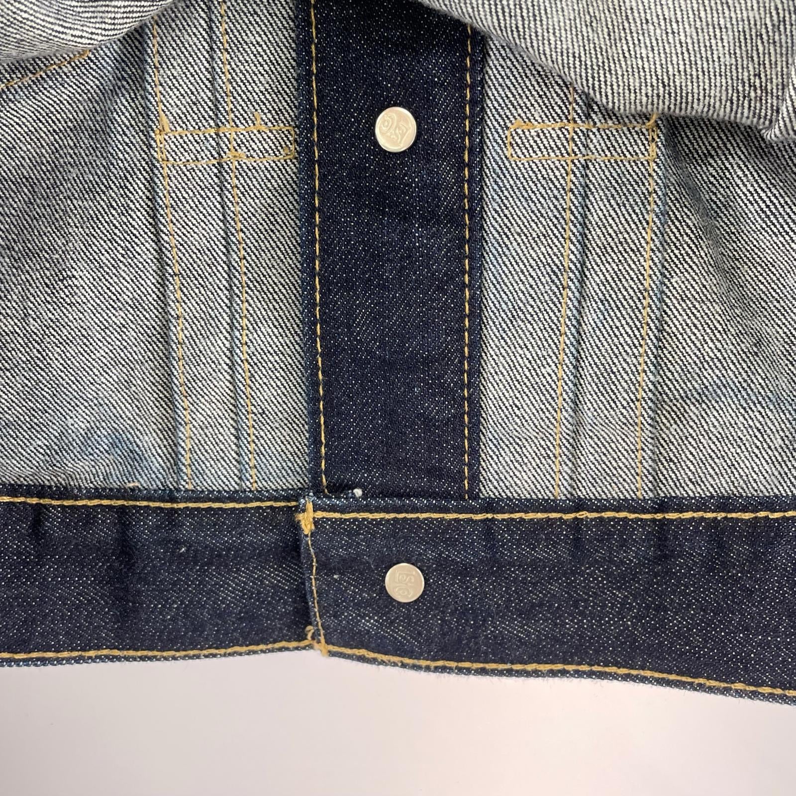 デニムジャケット BLUE TAB TYPEII トラッカージャケット (S) S ネイビー