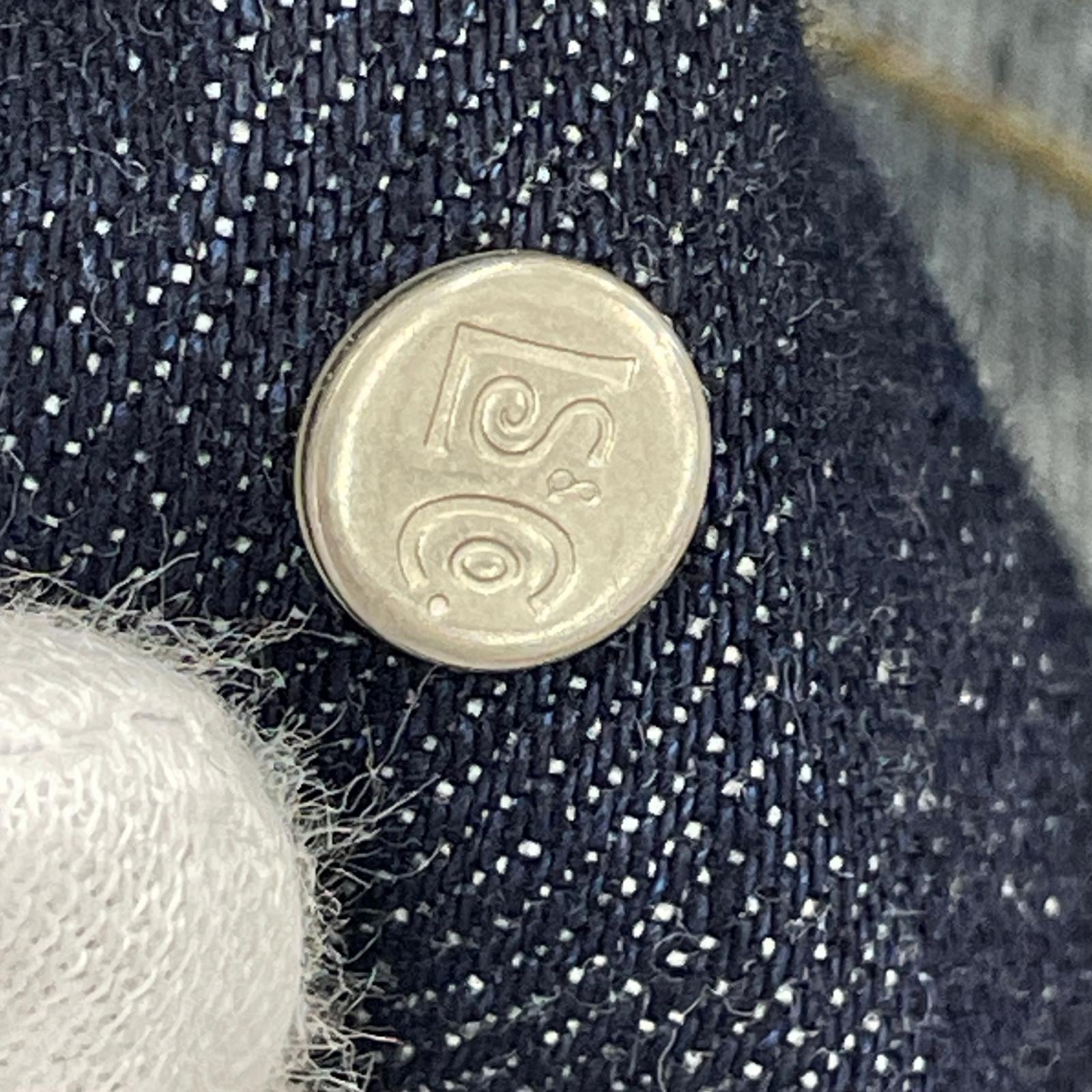 デニムジャケット BLUE TAB TYPEII トラッカージャケット (S) S ネイビー