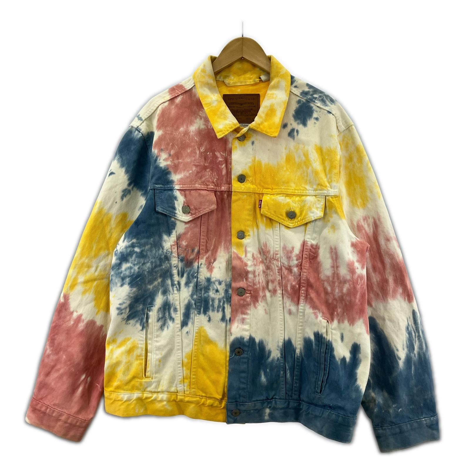 デニムジャケット PC9-77380-0009 タイダイ (XL) マルチカラー