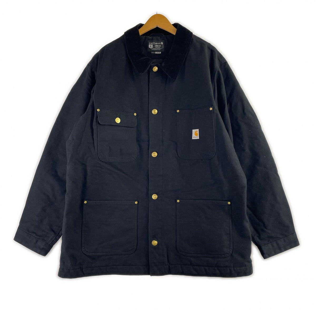 ジャケット C01-M　ﾐｼｶﾞﾝﾁｮｱｺｰﾄ（XL) LL ブラック
