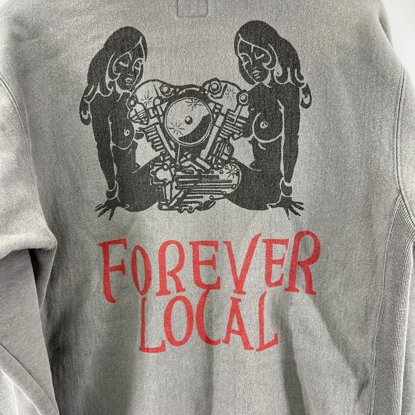 パーカー FOREVER LOCAL 灰 (38) 38 グレー
