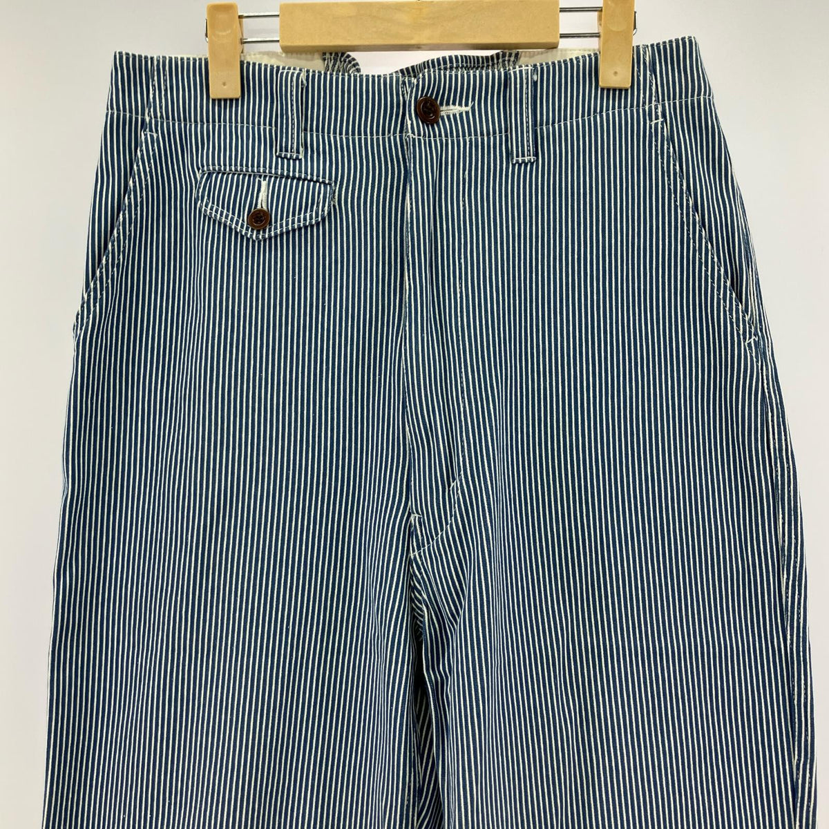 パンツ 13AW ヒッコリーワークパンツ XS