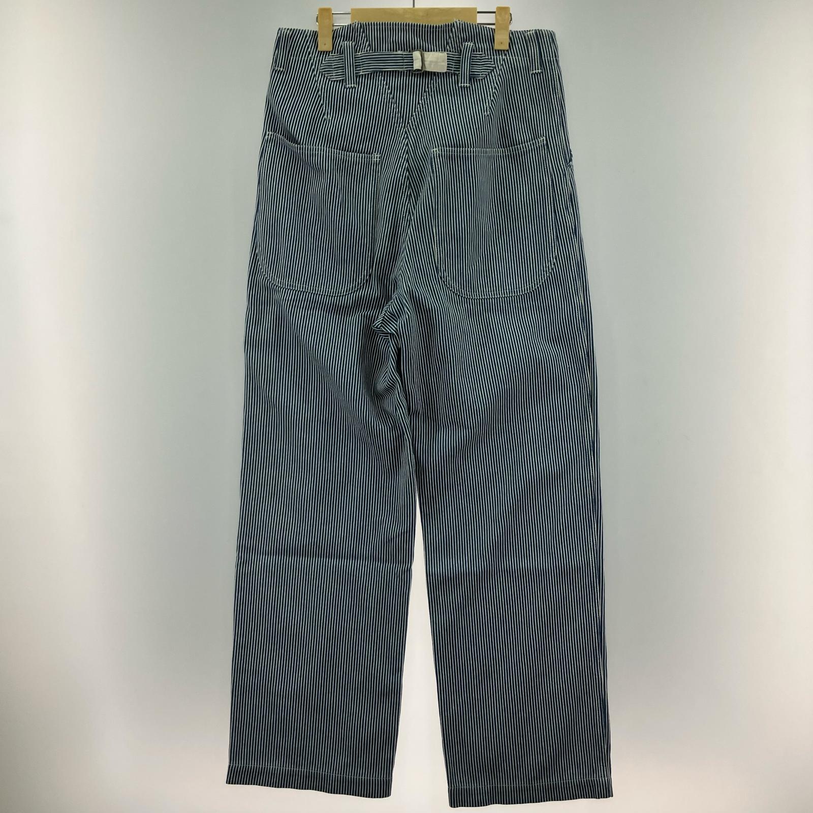 パンツ 13AW ヒッコリーワークパンツ XS