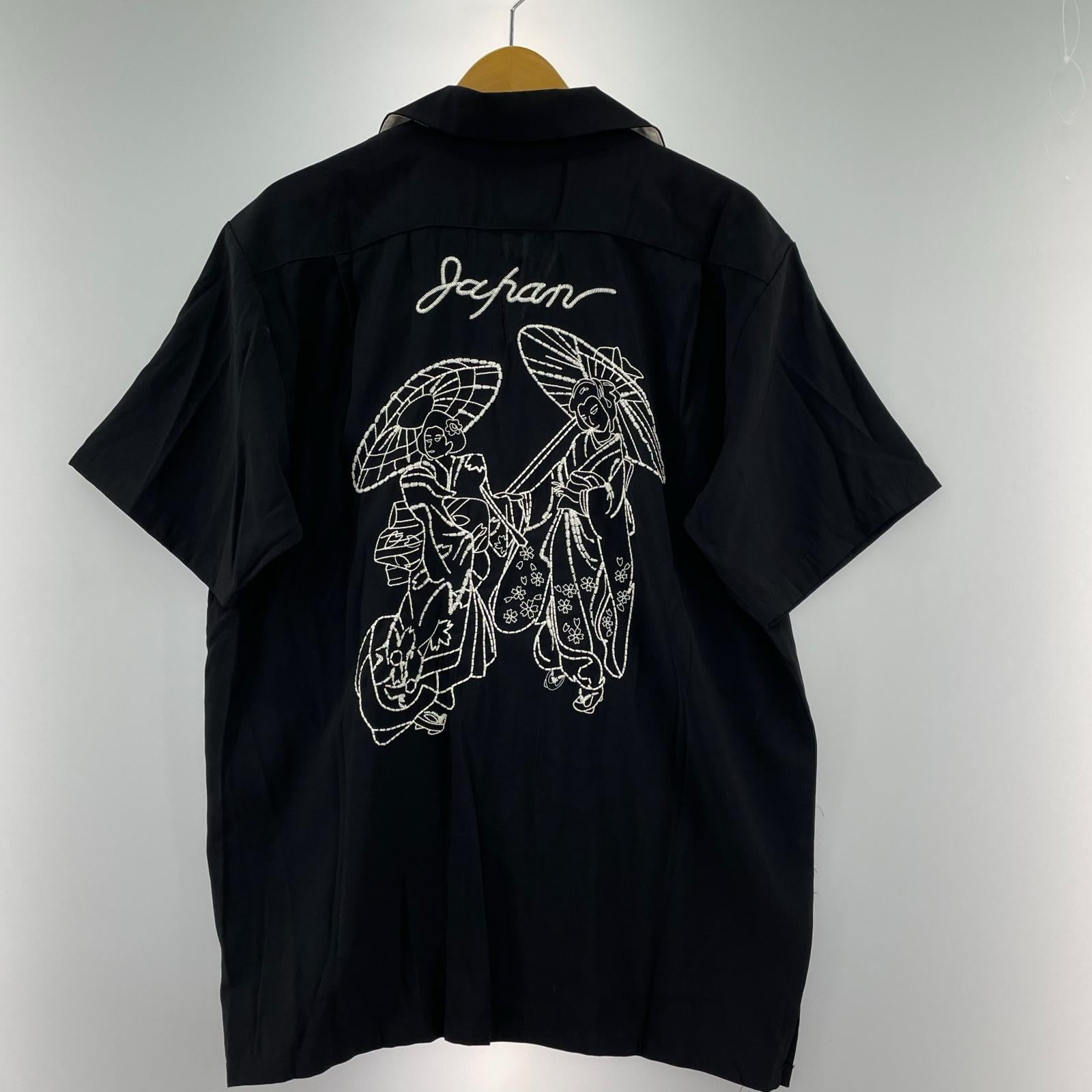 半袖シャツ SOUVENIR S/S SHIRT MAIKO 黒 L 41156 L ブラック