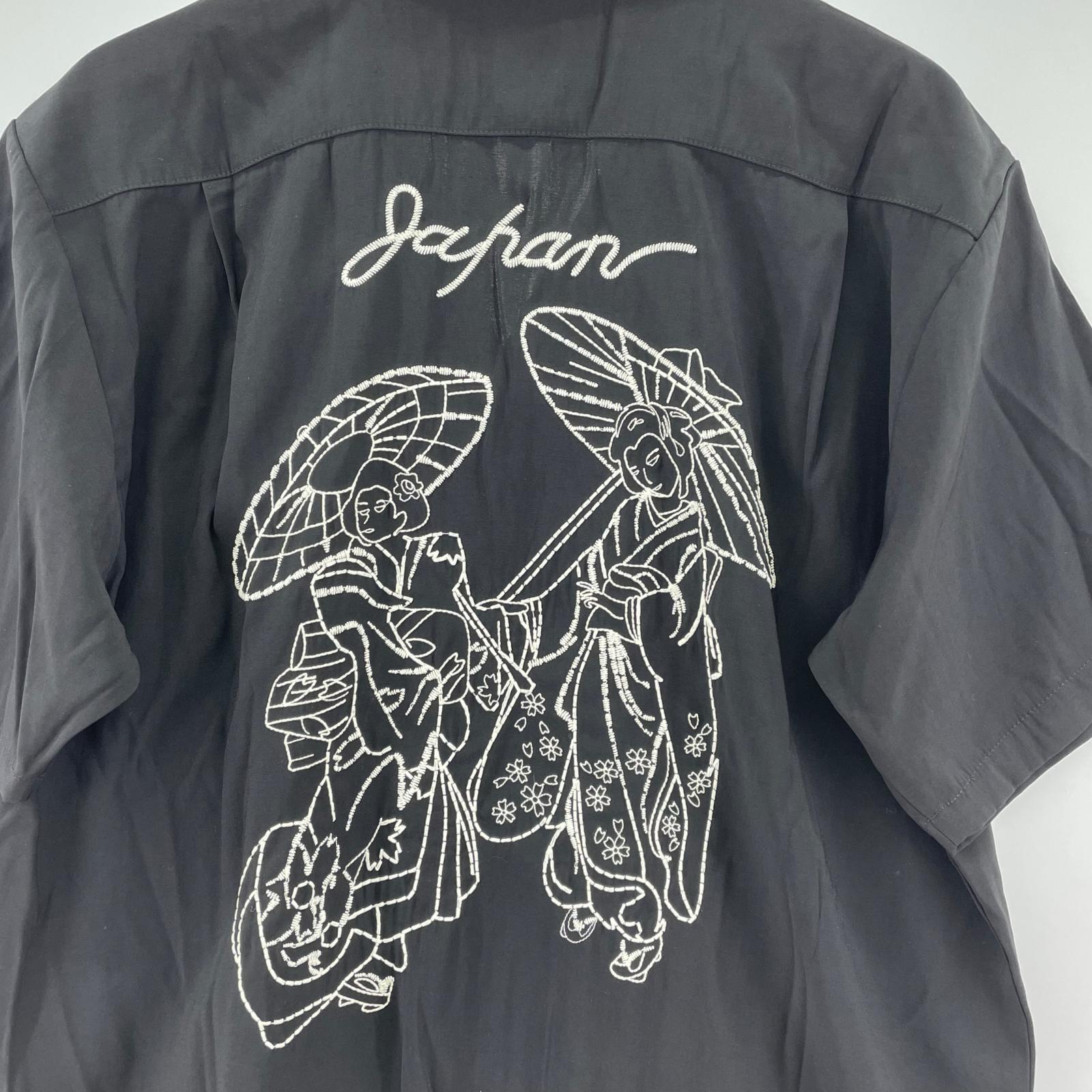 半袖シャツ SOUVENIR S/S SHIRT MAIKO 黒 L 41156 L ブラック