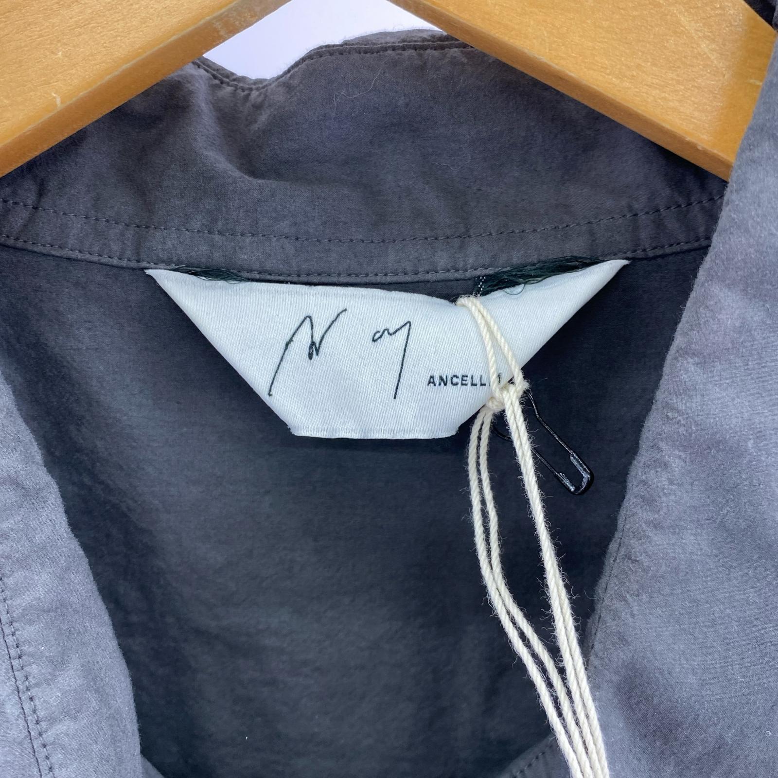 長袖シャツ 25SS DYED SHRINK OVER SHIRT 2 グレー