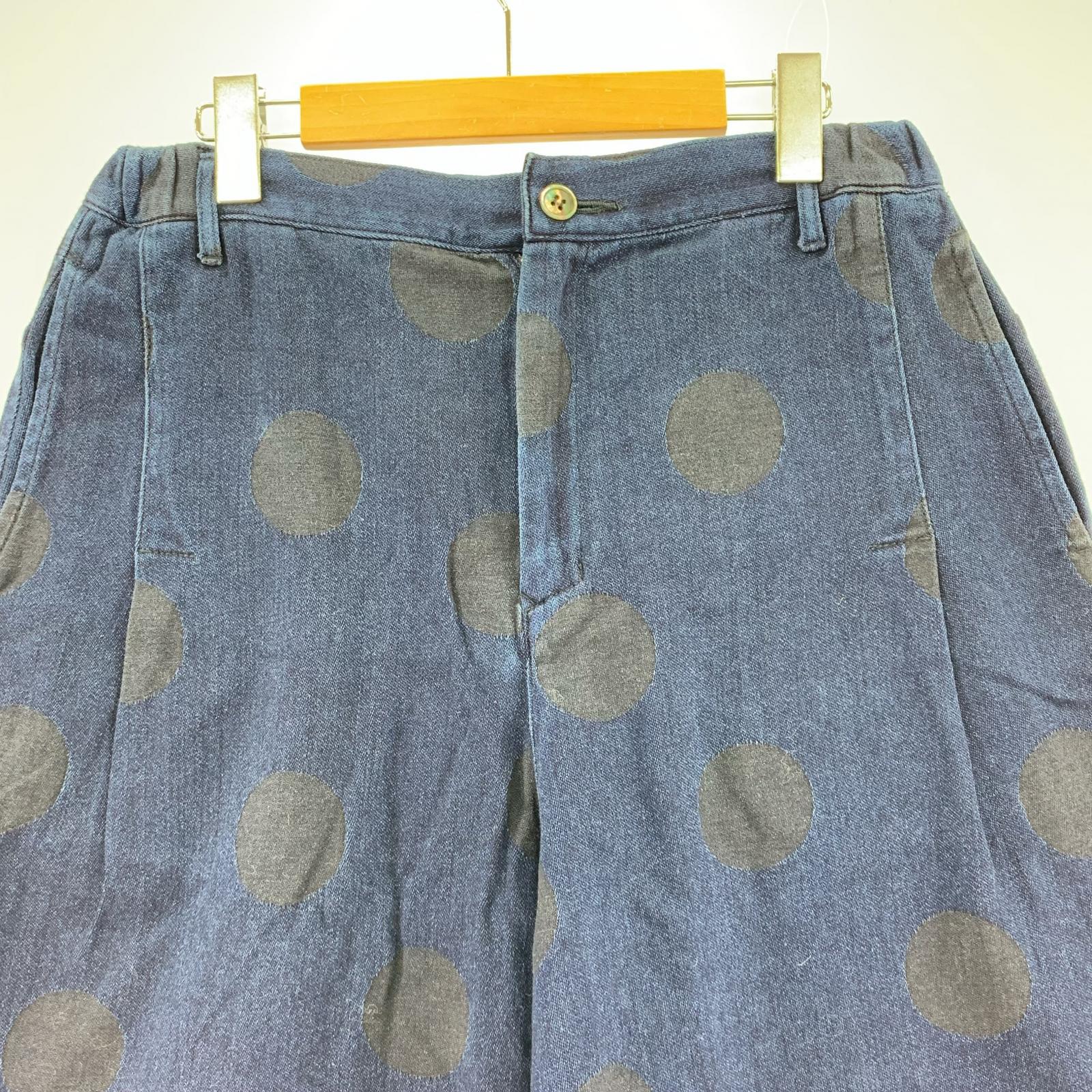 デニムパンツ ドット ワイド インディゴ 2