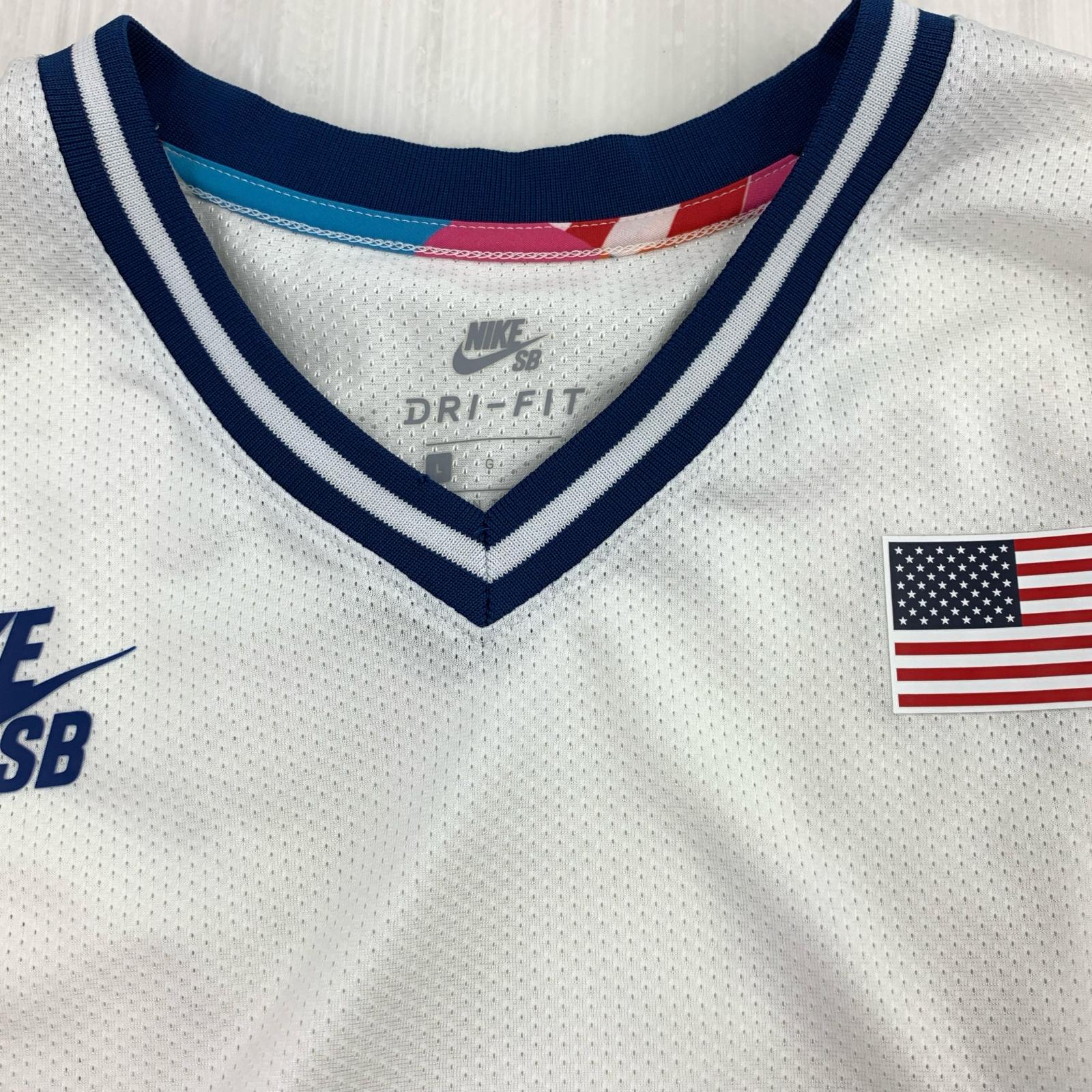 半袖Ｔシャツ ×Parra 東京オリンピック USA メッシュ 白 L CT6072-100 L ホワイト