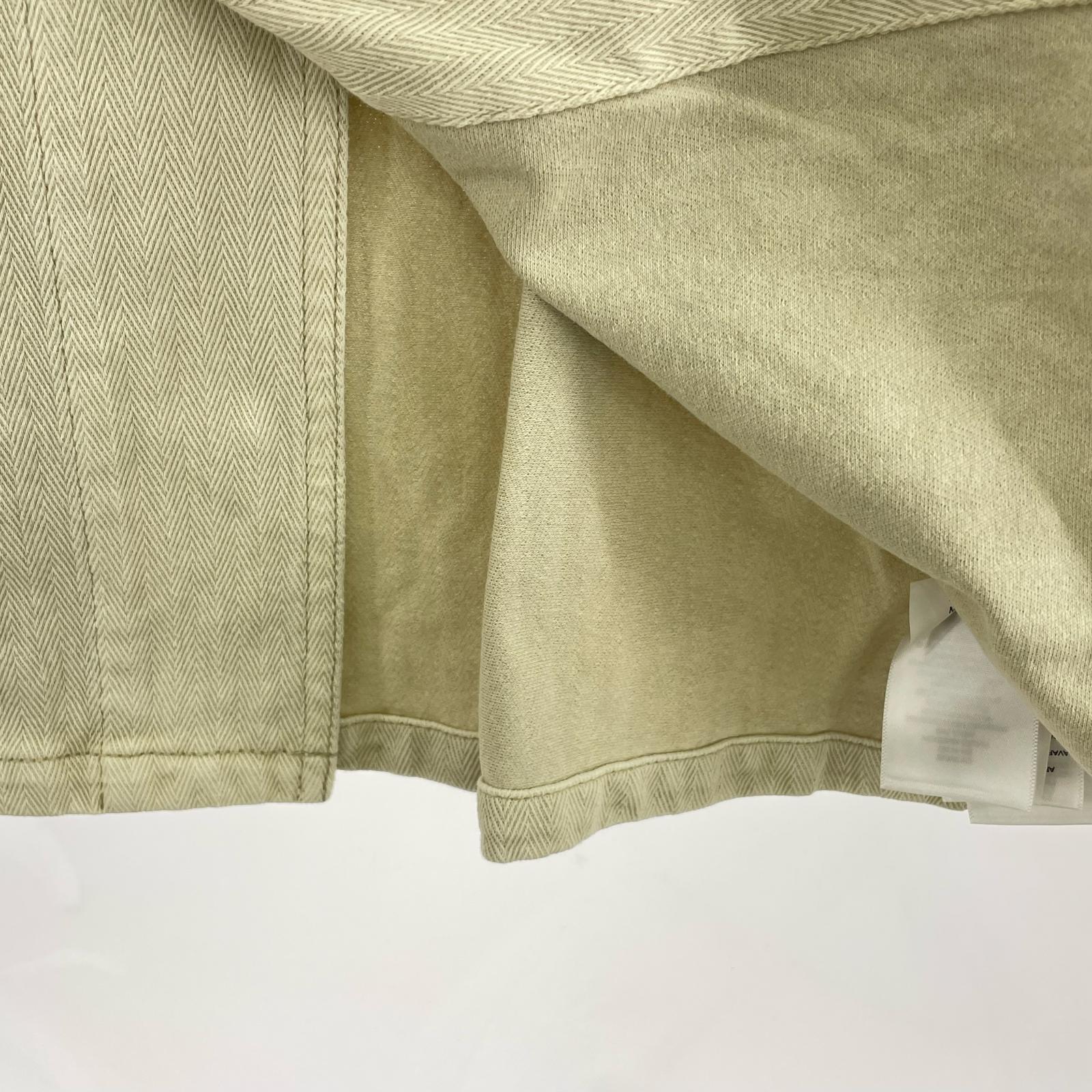 ジャケット RRL ガーメントダイドニット ヘリンボーン ショップコート S ベージュ