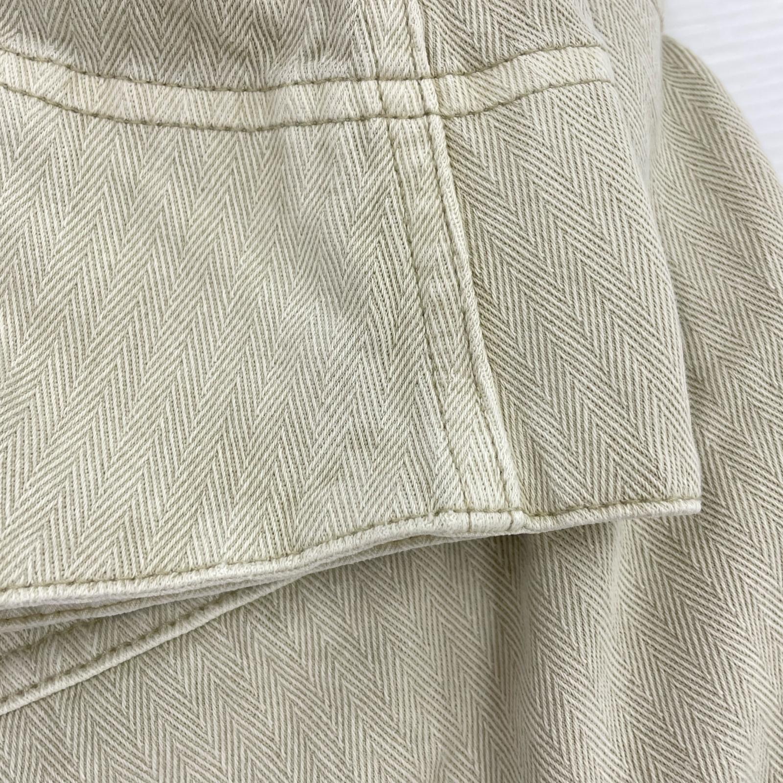 ジャケット RRL ガーメントダイドニット ヘリンボーン ショップコート S ベージュ