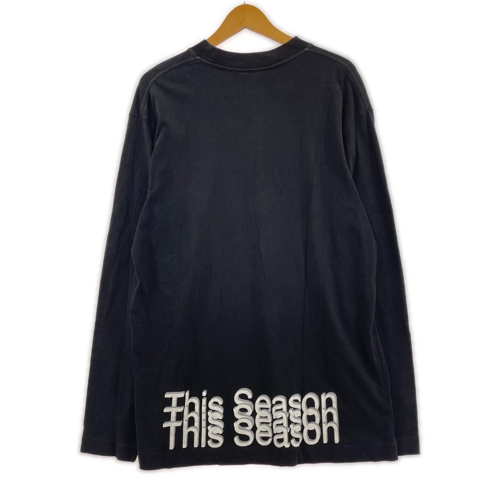 長袖Ｔシャツ Alexander Wang L/SプリントTee Ｍ ブラック M ブラック