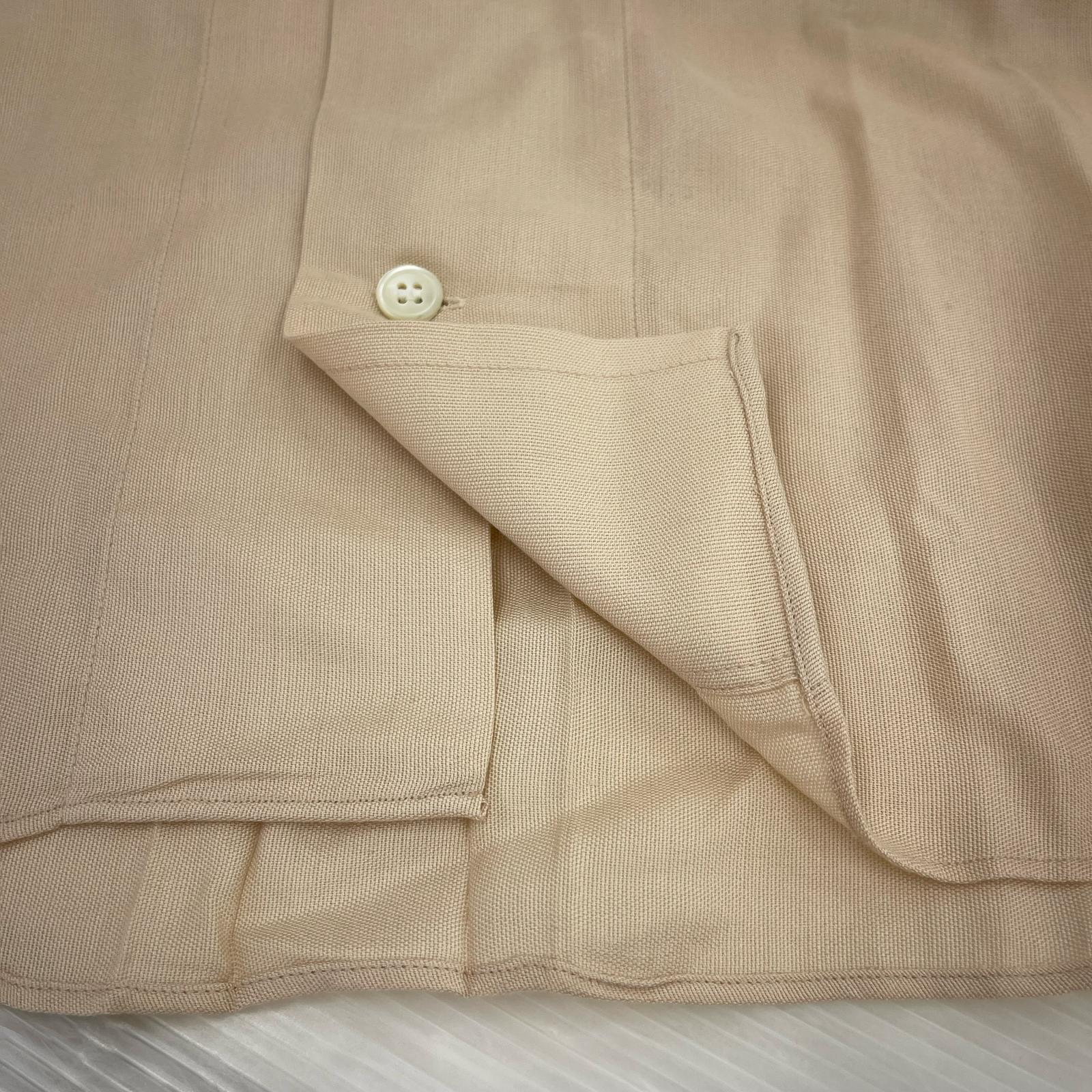 長袖シャツ ISSEY MIYAKE IM レーヨン デザインシャツ ピンク M ピンク