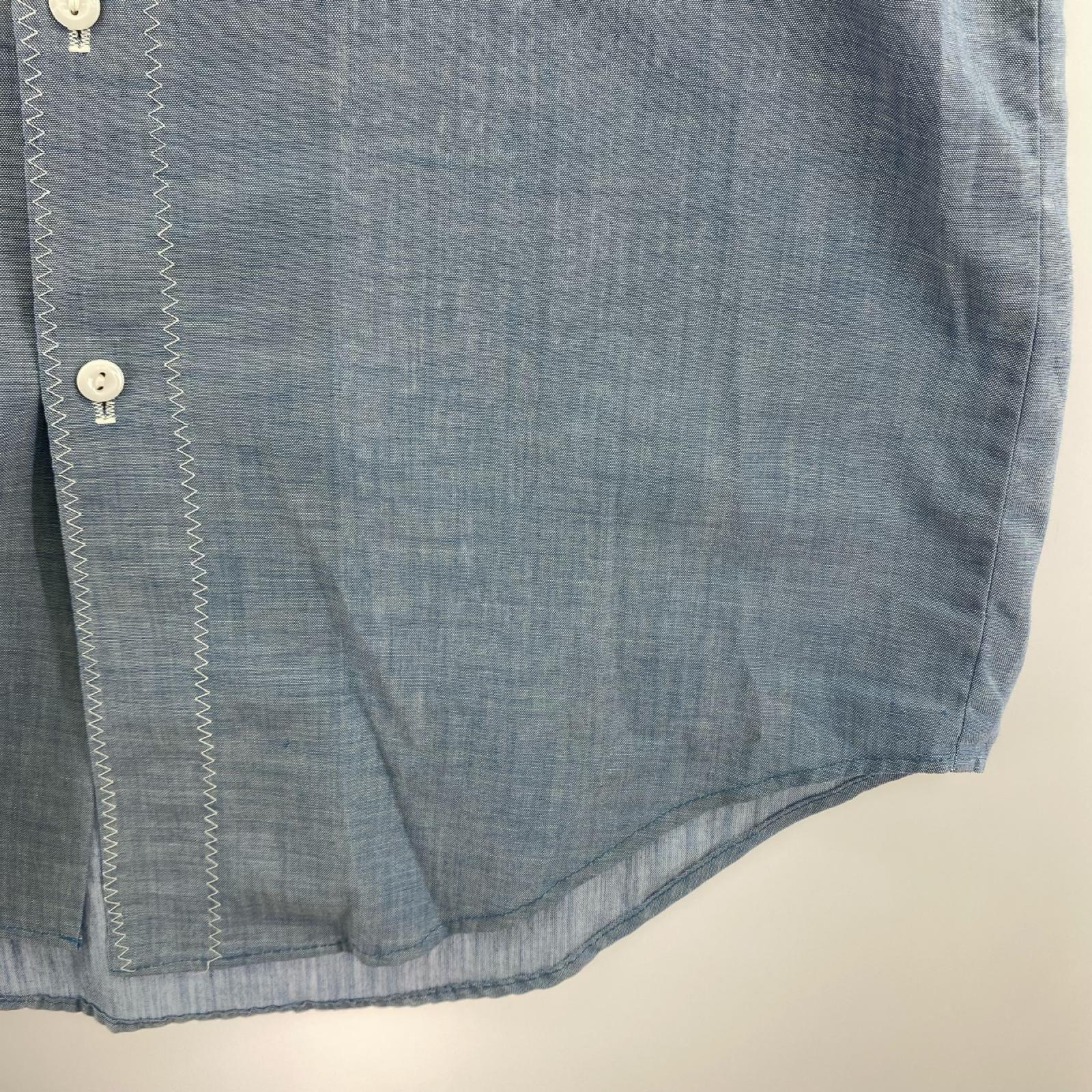 半袖シャツ 70s BIG MAC Penney ポリコットン(-) ブルー