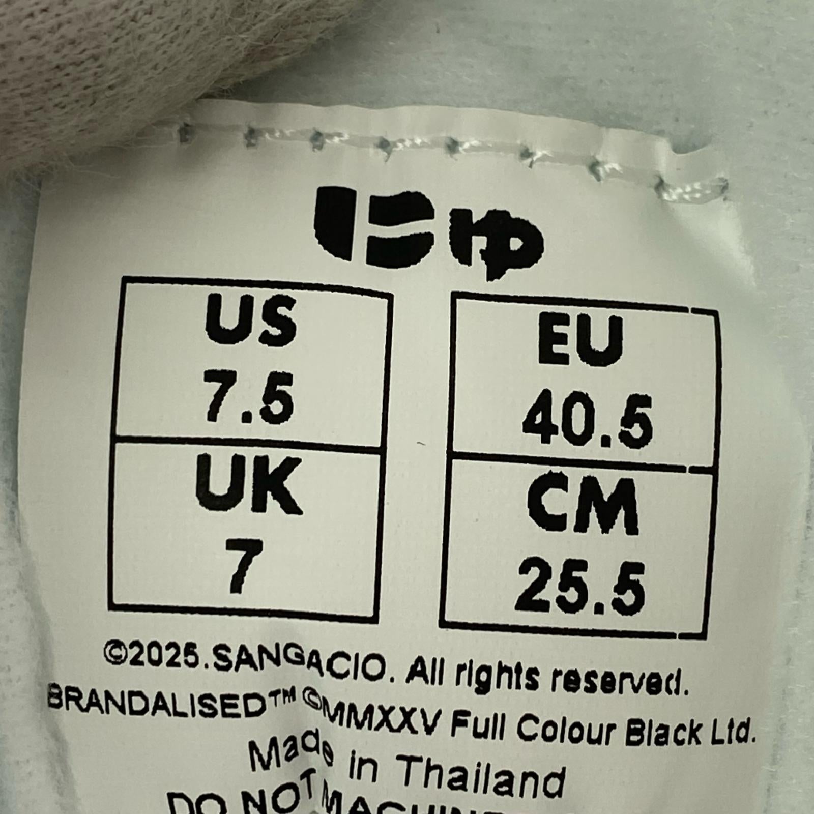 スニーカー US7.5 バンクシー WHITE 25.5cm (US7 1/2 UK7 EU41) ホワイト