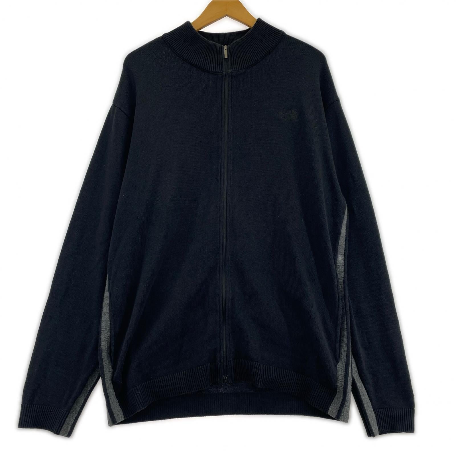 ジャケット DACRON QD SWEATER FULL ZIP (XL) 黒 ブラック