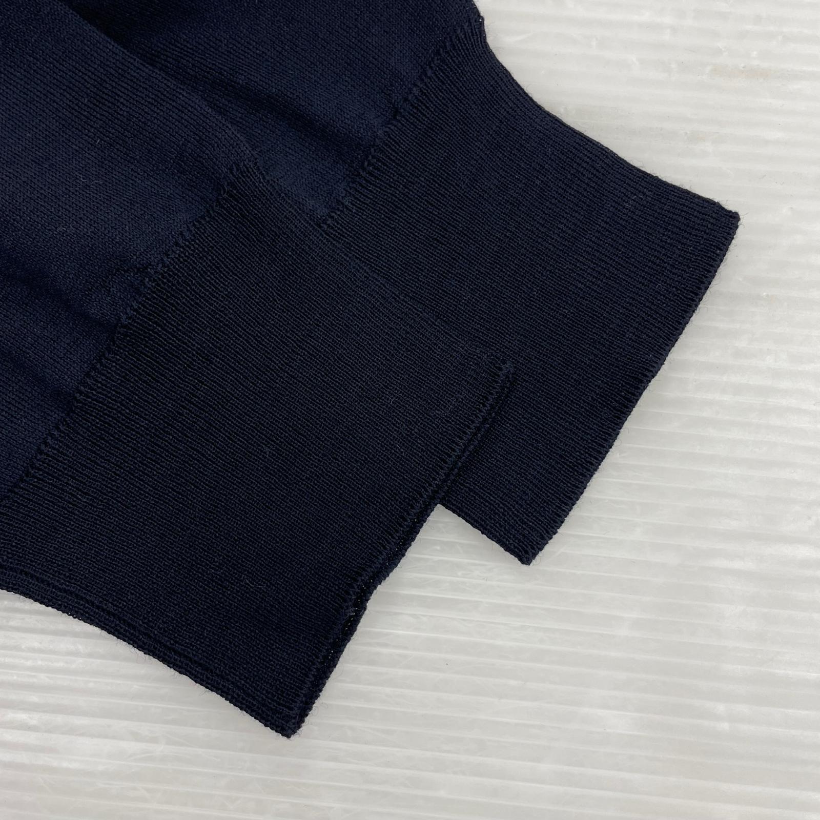 24AW Wool Knit Cardigan 36 BLU