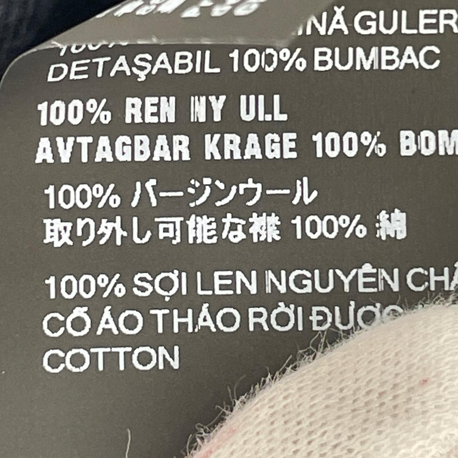 24AW Cleric Knit Polo Shirt 36 NVY