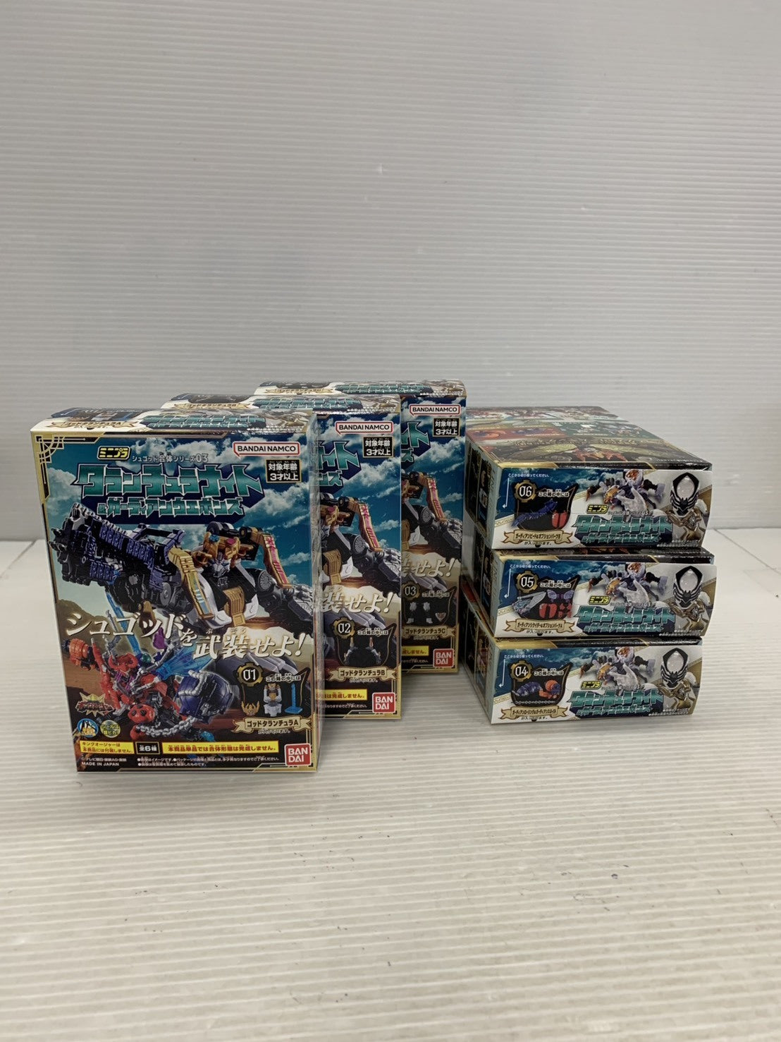 ミニプラ　タランチュラナイト&ガーディアンズウェポンズセット フィギュア/グッズ
