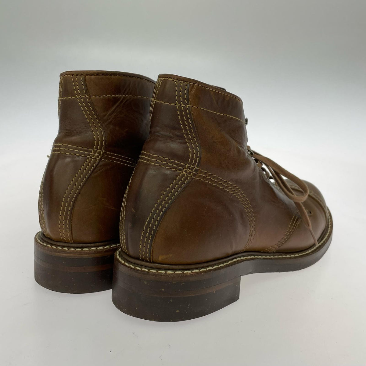 ブーツ COMBAT BOOTS HORWEEN LEATHER CXL 9E ブラウン ブラウン