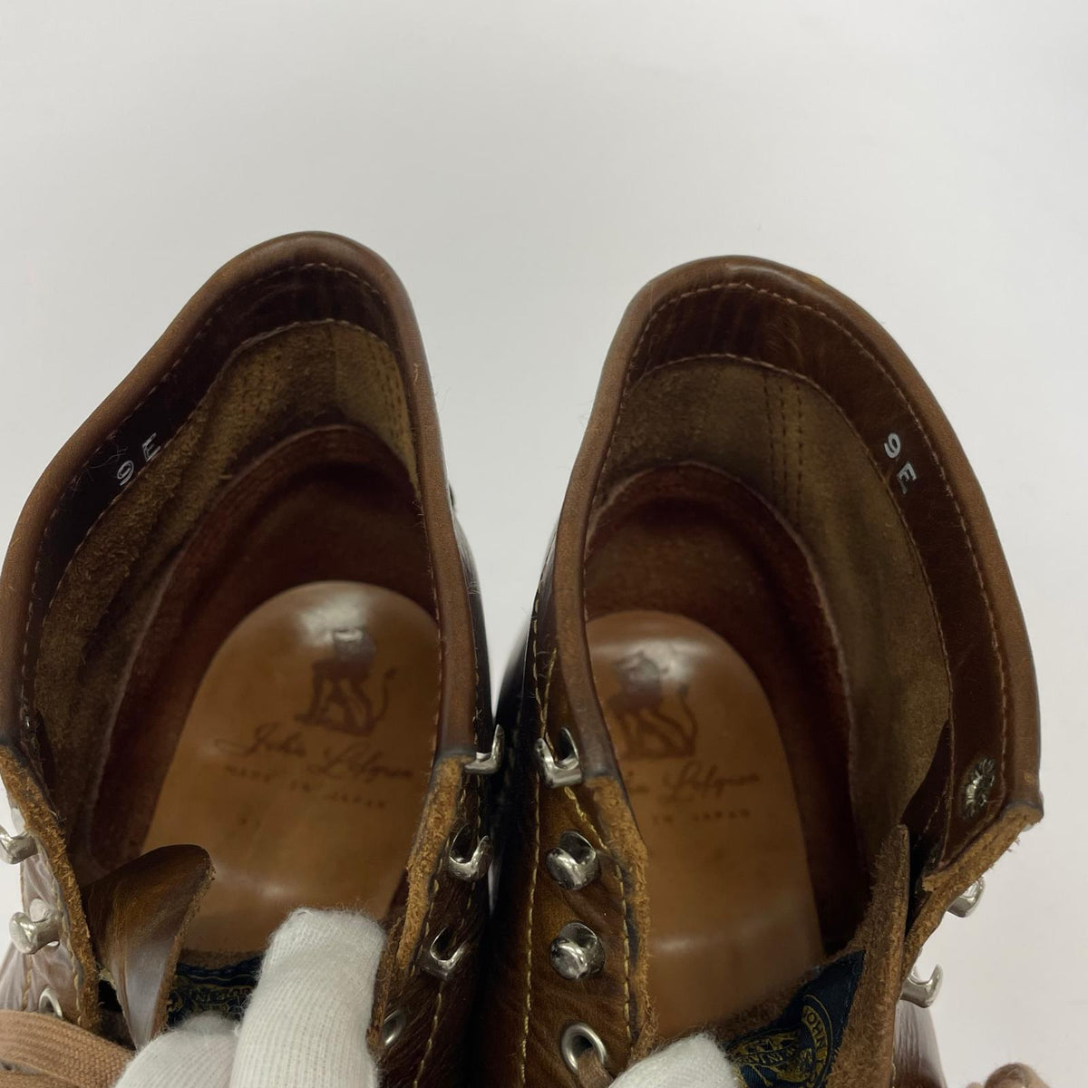 ブーツ COMBAT BOOTS HORWEEN LEATHER CXL 9E ブラウン ブラウン
