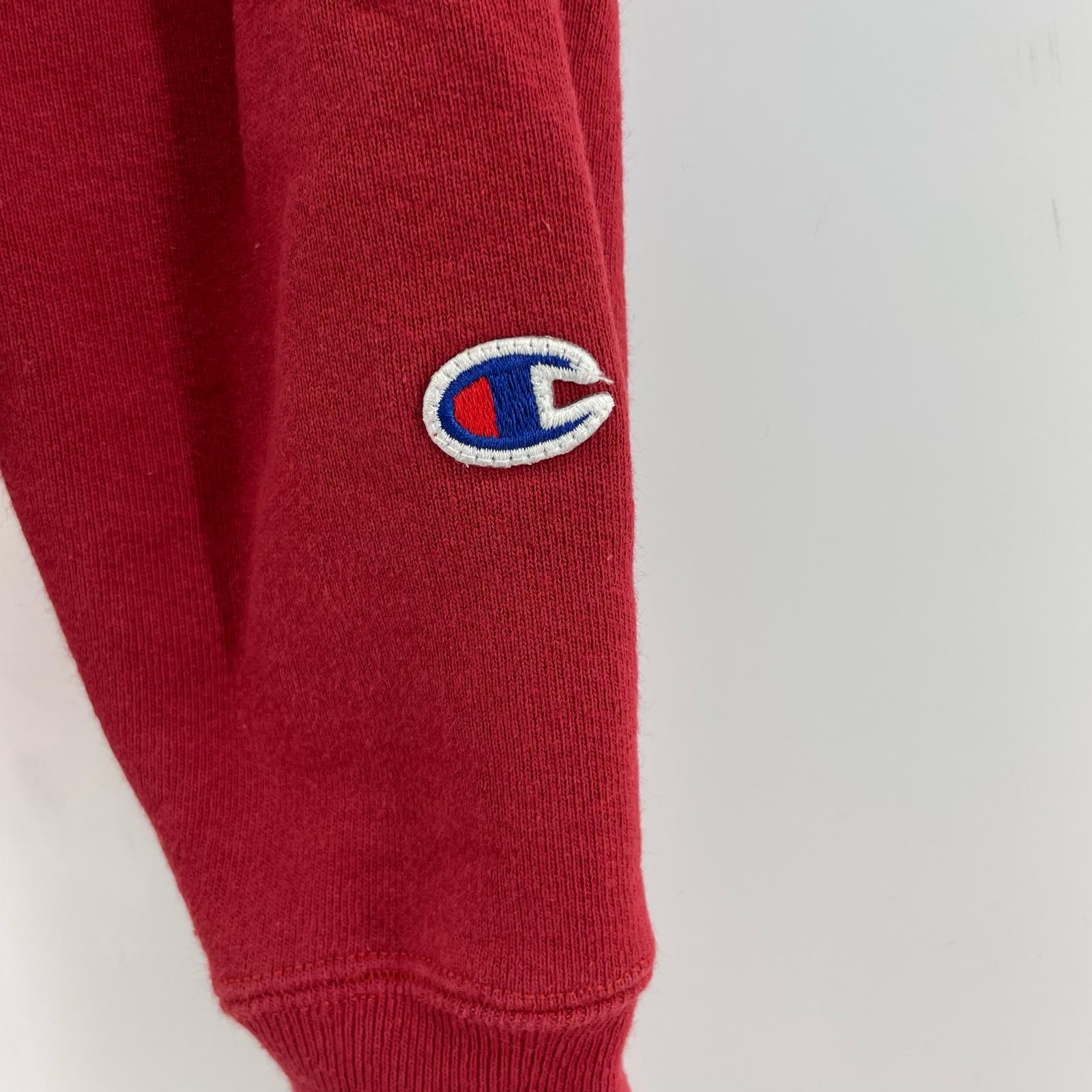 スウェット Champion リバースウィーブ USC USA製 赤 (M) M レッド
