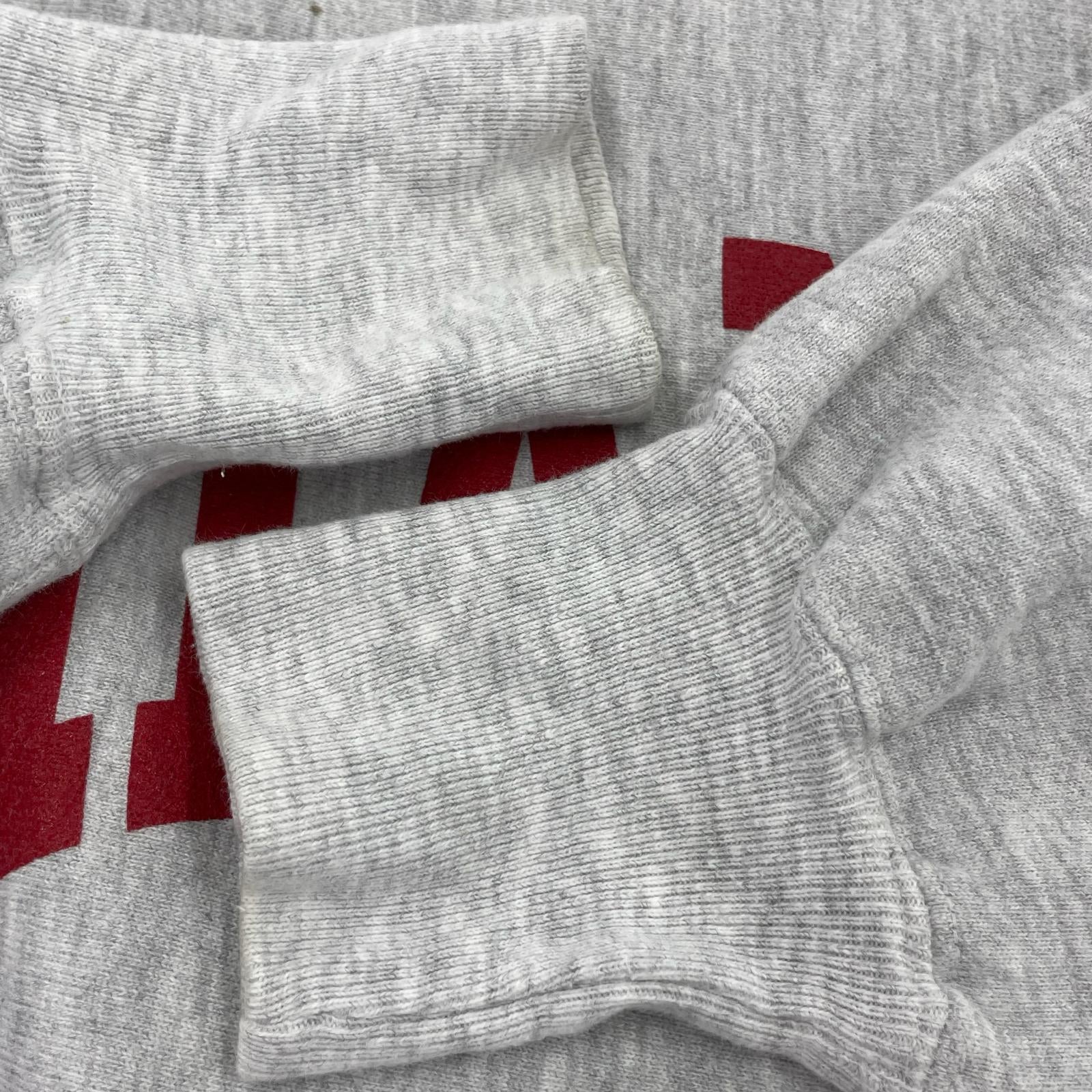 スウェット Champion リバースウィーブ カレッジロゴ グレー (L) L グレー