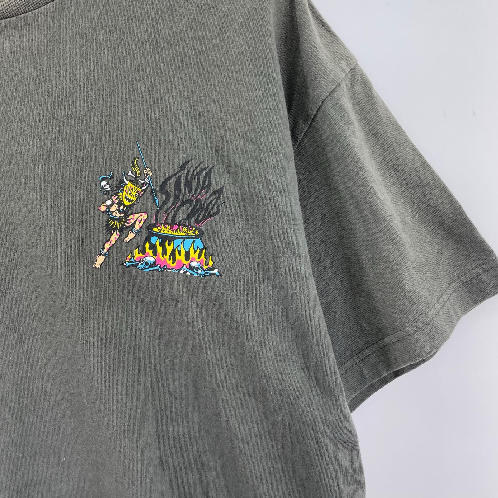 半袖Ｔシャツ 00s SANTA CRUZ SALBA Tee 黒 (L) L ブラック