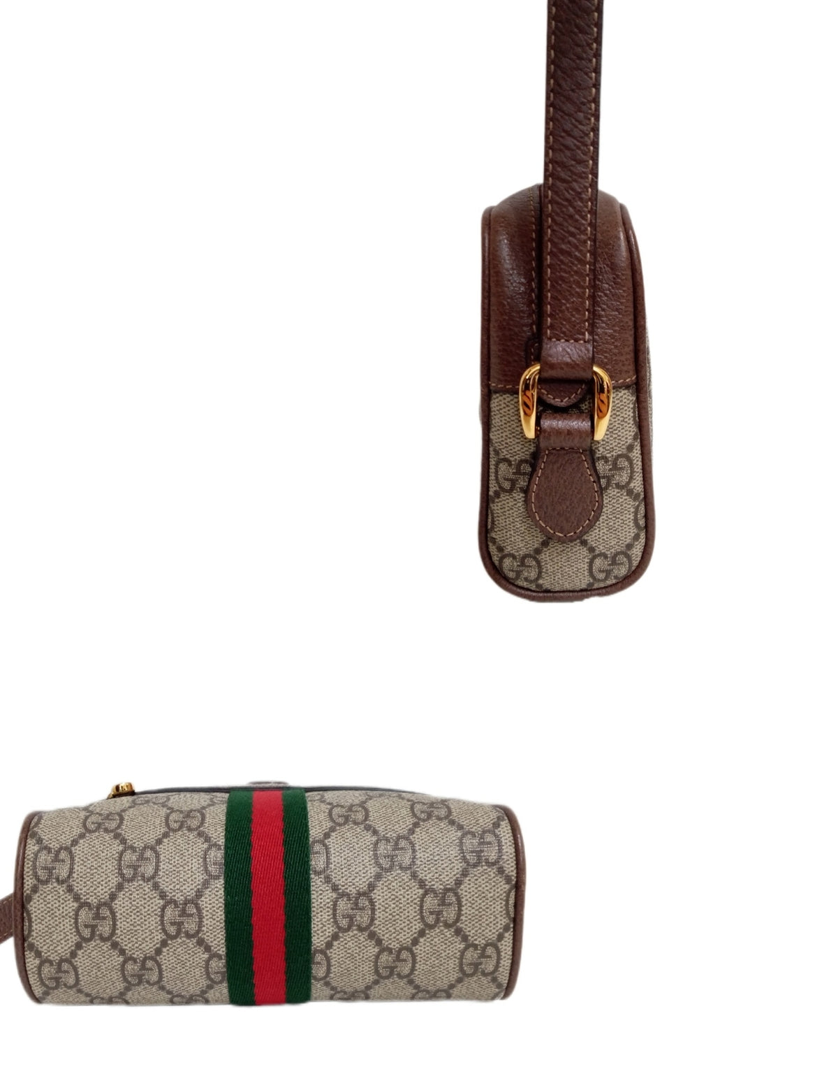 GUCCI GGｽﾌﾟﾘｰﾑ ｼｪﾘｰﾗｲﾝ ﾐﾆｼｮﾙﾀﾞｰﾊﾞｯｸﾞ
