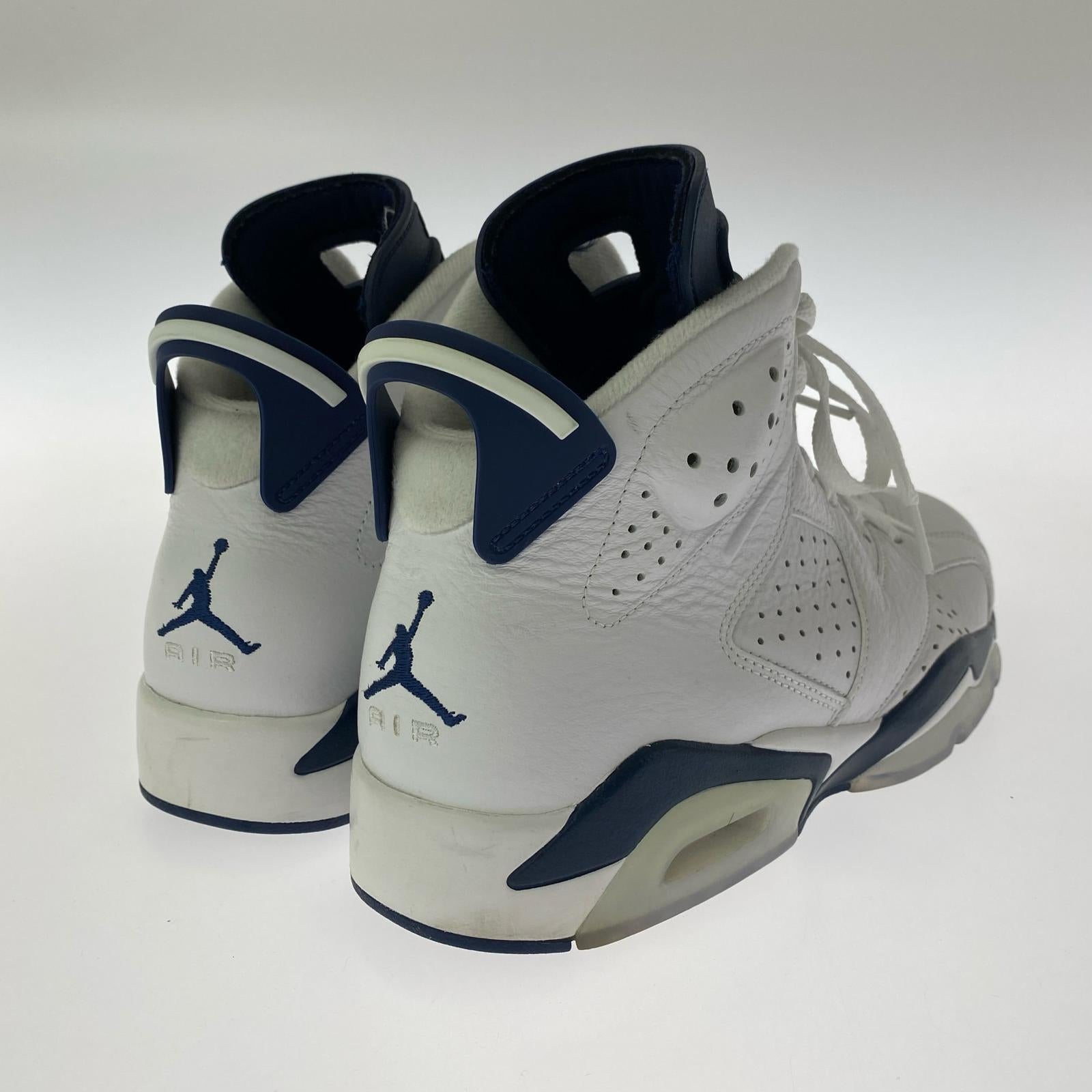 スニーカー AIR JORDAN 6 MIDNIGHT NAVY 27.5cm 27.5cm (US9 1/2 UK9 EU45) ホワイト