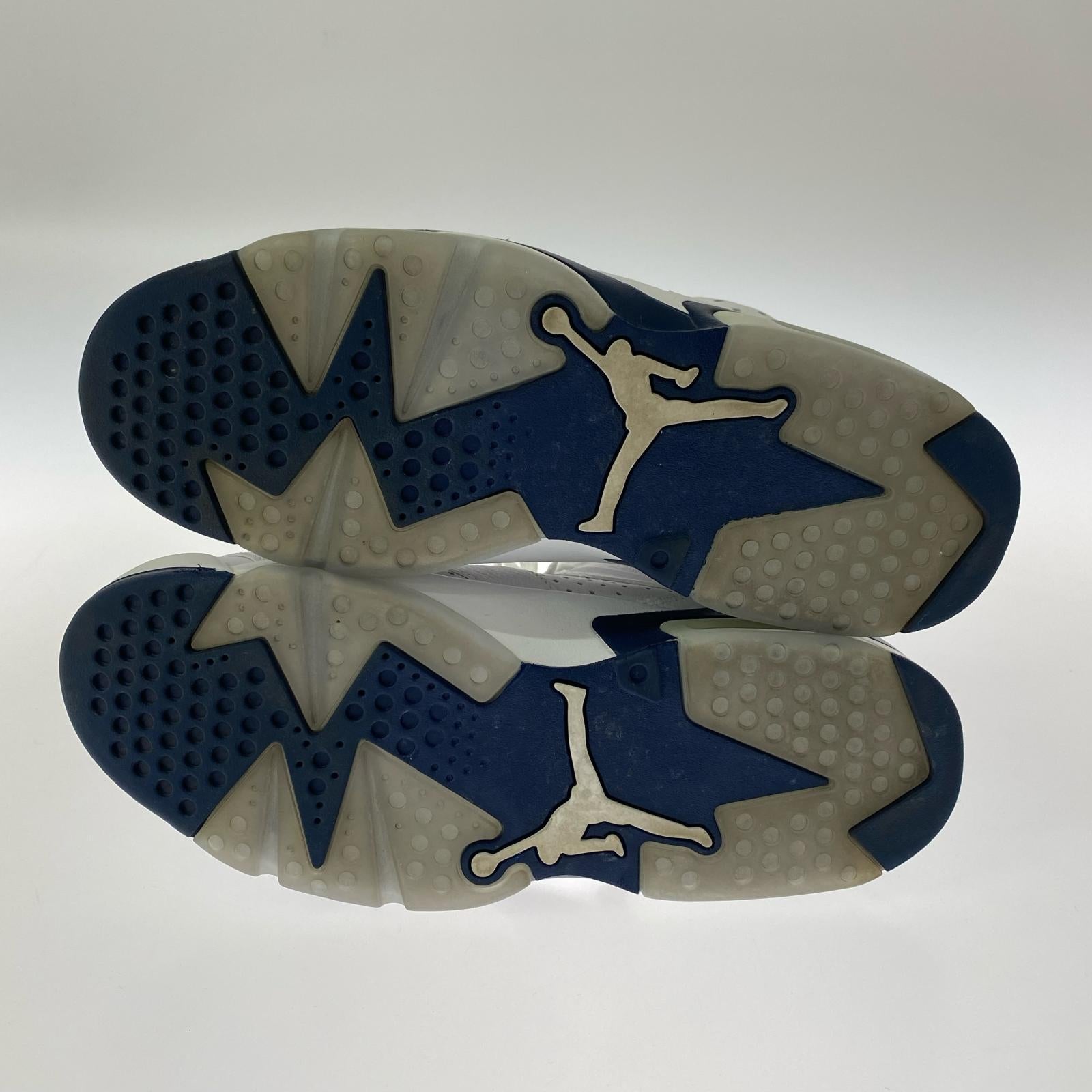 スニーカー AIR JORDAN 6 MIDNIGHT NAVY 27.5cm 27.5cm (US9 1/2 UK9 EU45) ホワイト