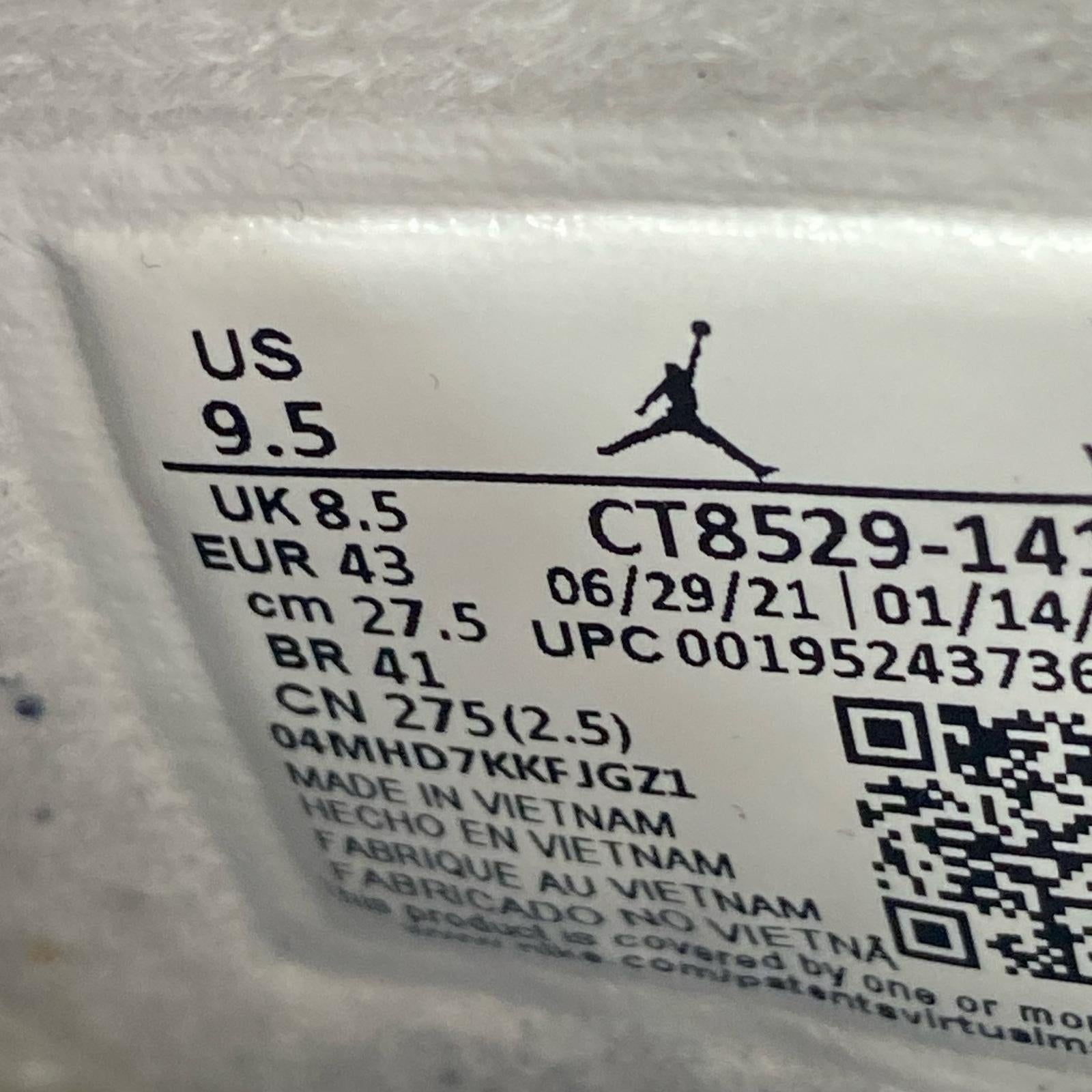 スニーカー AIR JORDAN 6 MIDNIGHT NAVY 27.5cm 27.5cm (US9 1/2 UK9 EU45) ホワイト