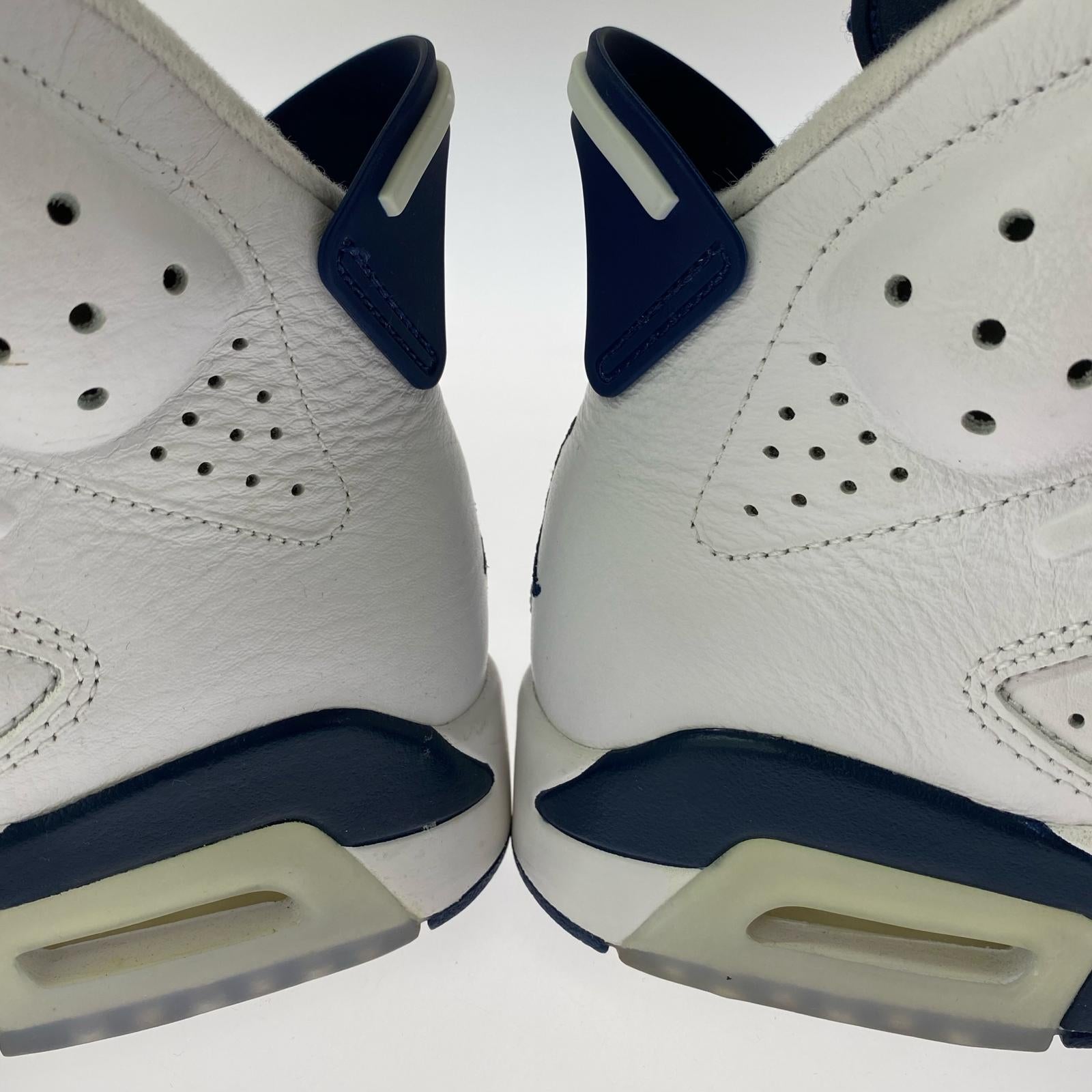 スニーカー AIR JORDAN 6 MIDNIGHT NAVY 27.5cm 27.5cm (US9 1/2 UK9 EU45) ホワイト