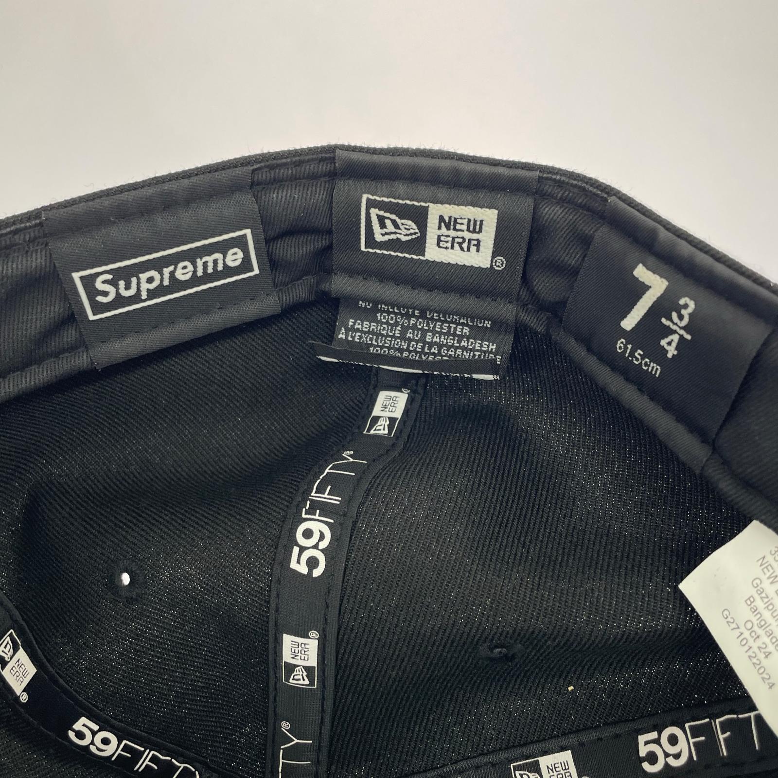 キャップ Supreme Grinch Box Logo Cap 黒 サイズ7 3/4 ブラック