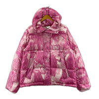 ダウンジャケット KIDSUPER MMQ AOP PUFFER JACKET PNK XS ピンク