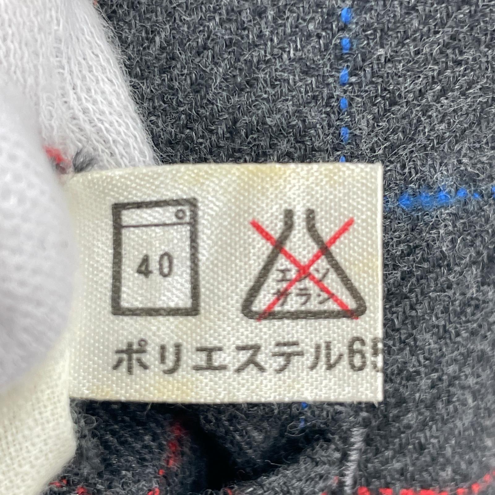 パンツ ピンンクドラゴン チェック S S グレー