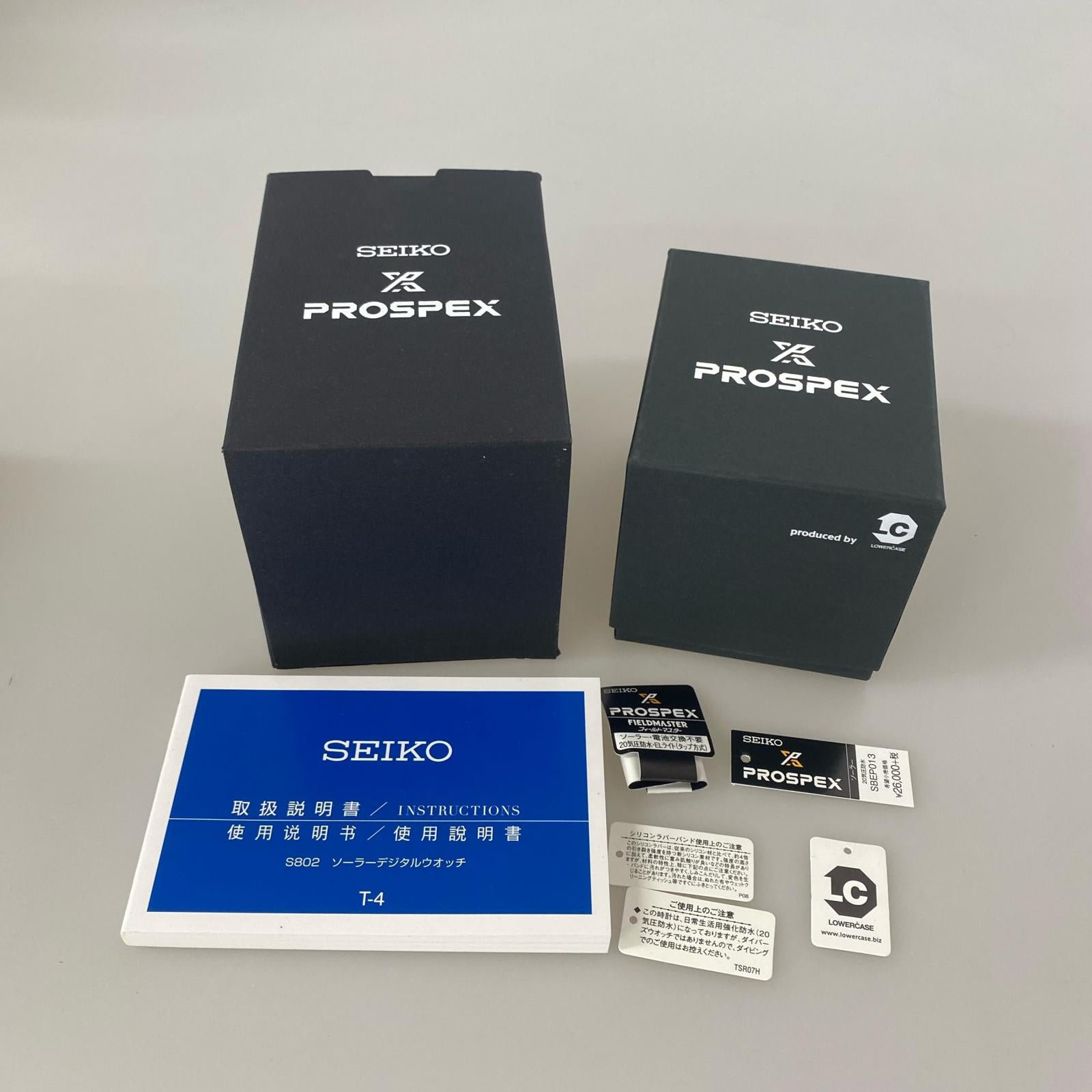 腕時計 PROSPEX X ブラック