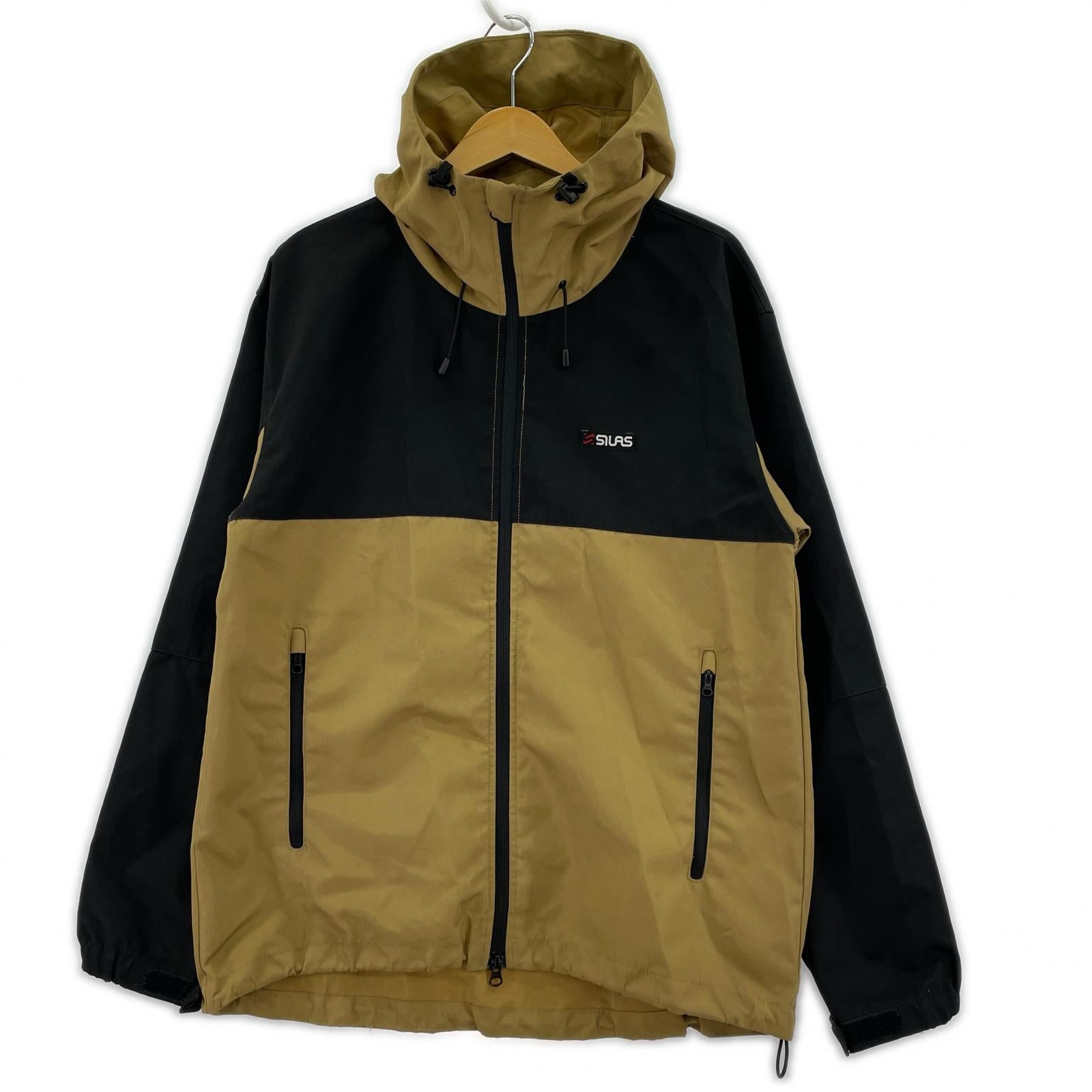 ジャケット LOGO SWITCHING SHELL PARKA L