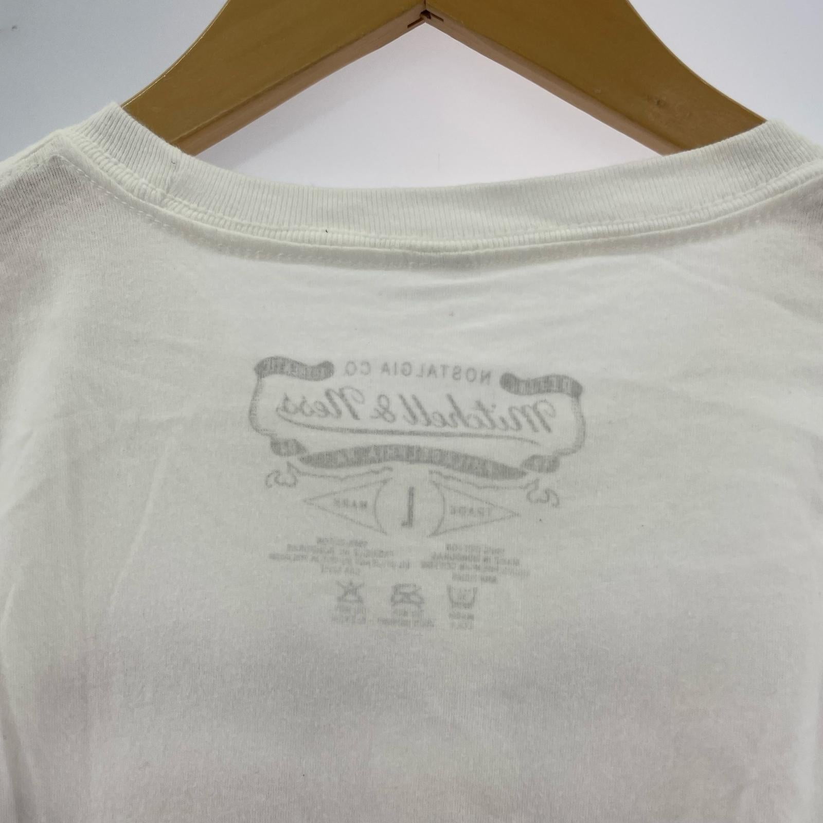 半袖Ｔシャツ mitchell&ness アレン・アンバーソン S/S TEE 白 (L) L ホワイト