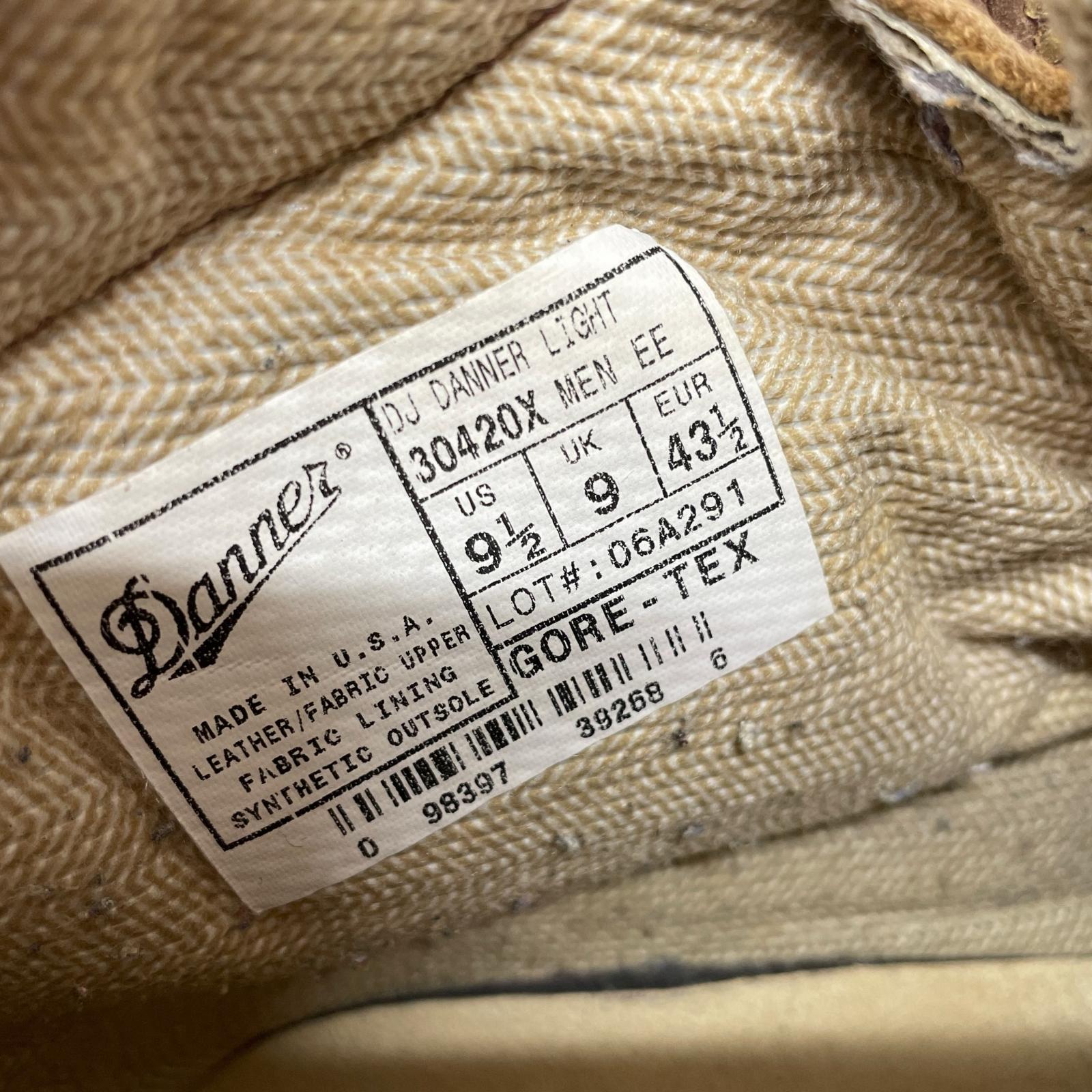 ブーツ Danner ダナーライト GORE-TEX マウンテンブーツ ブラウン